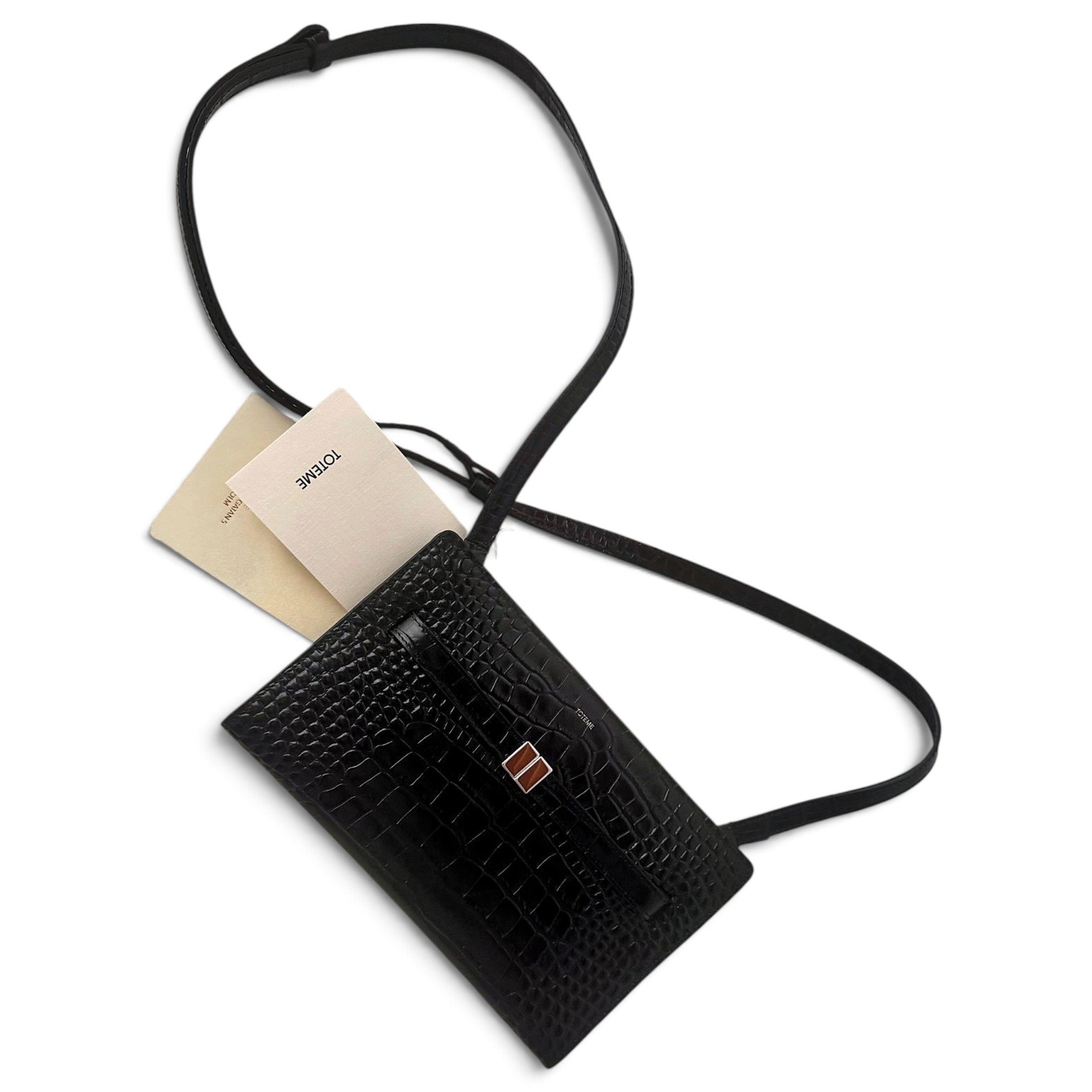 Leather crossbody bag