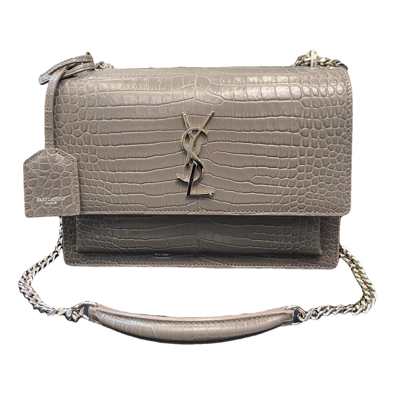 Sunset leather crossbody bag