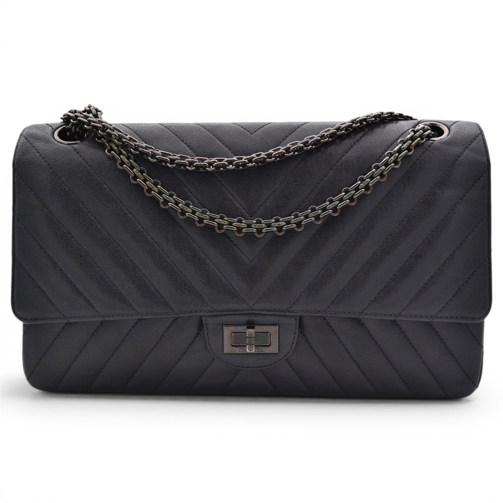 2.55 leather handbag