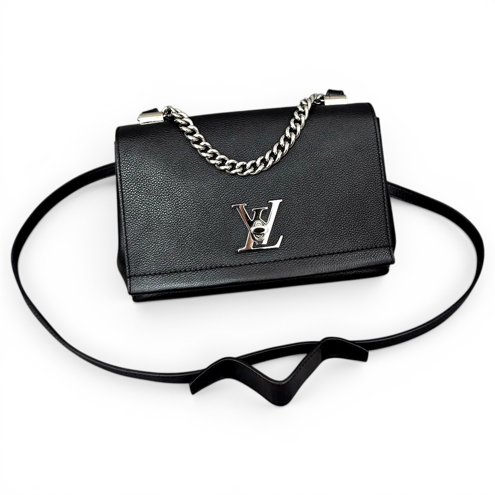 Lockme leather handbag