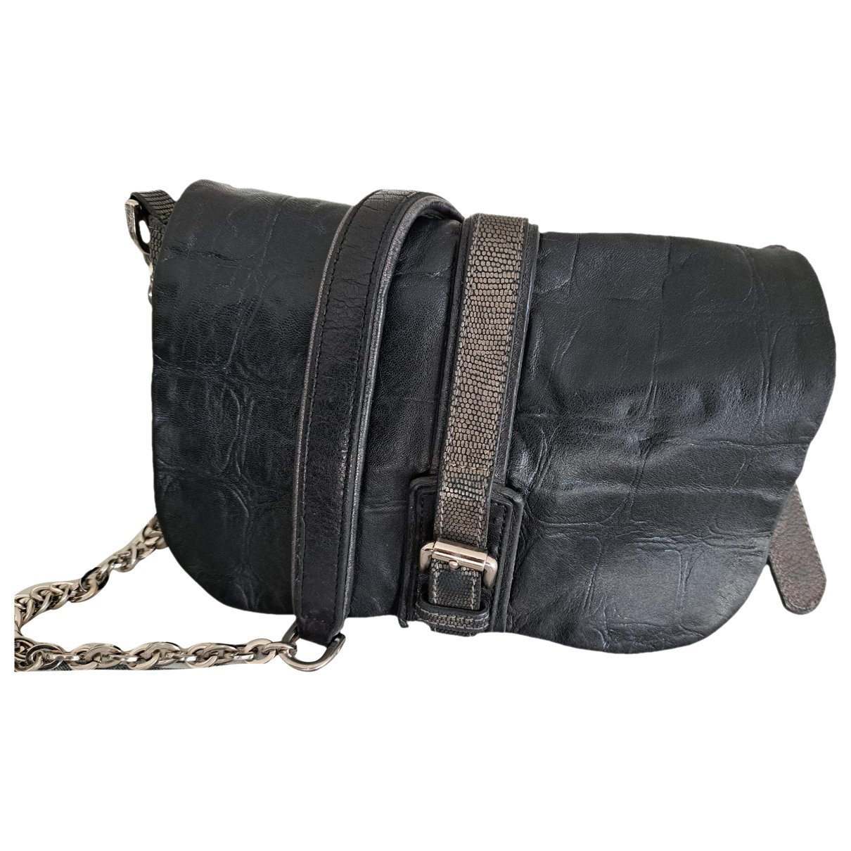 Leather crossbody bag