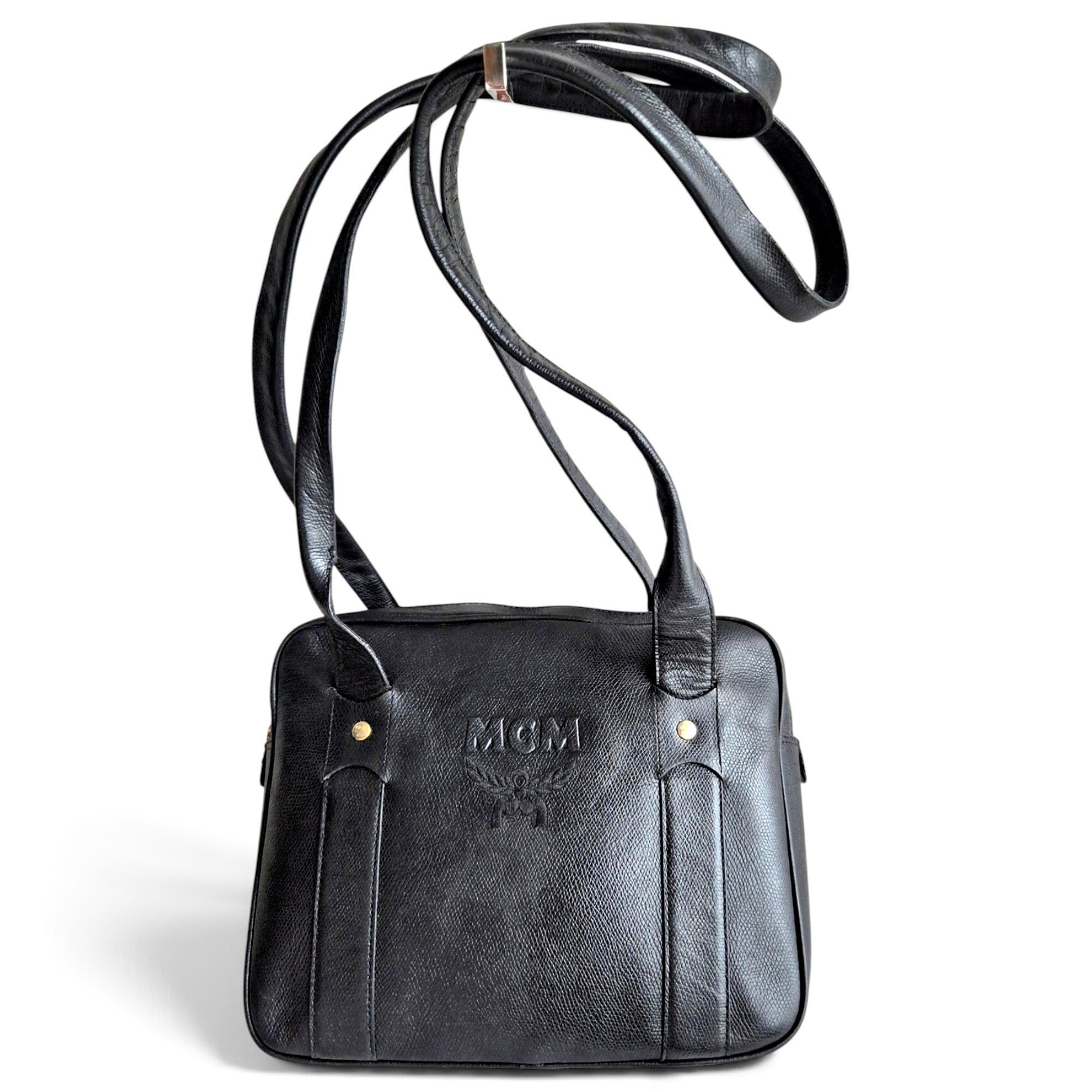 Heritage Drawstring leather handbag