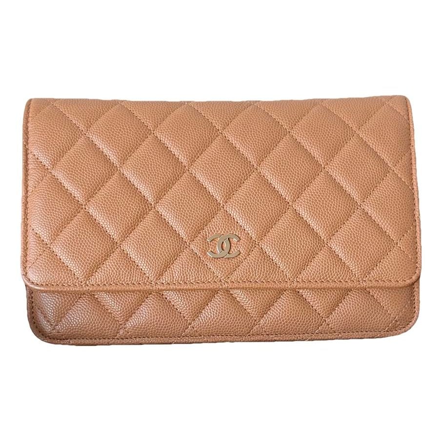 Wallet On Chain Timeless/Classique leather crossbody bag