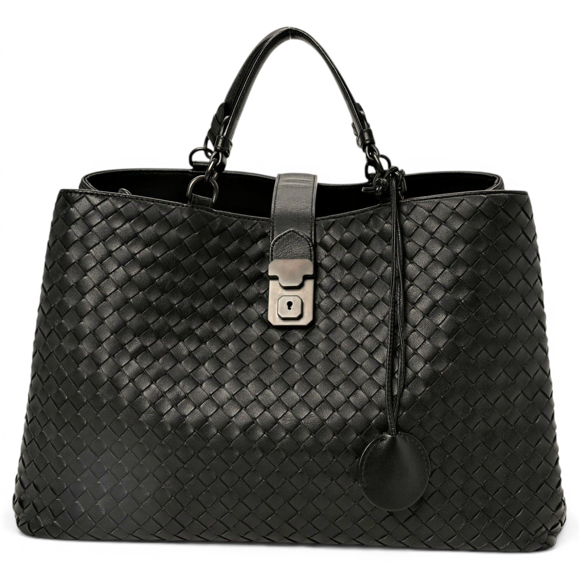 Bottega Veneta Roma leather handbag