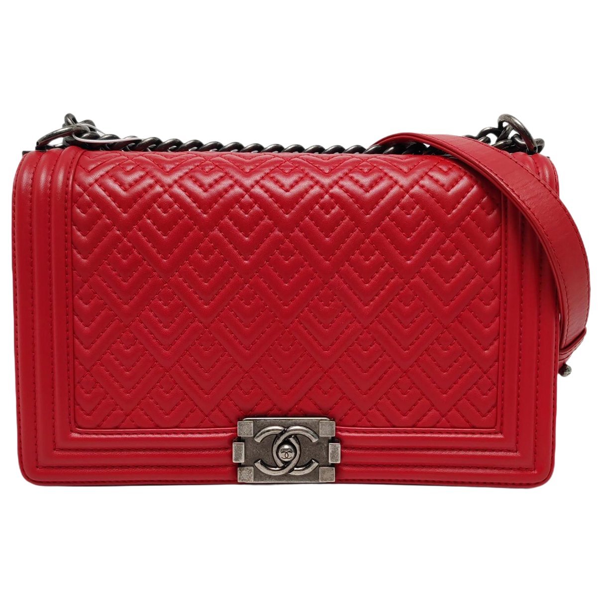 Leather handbag