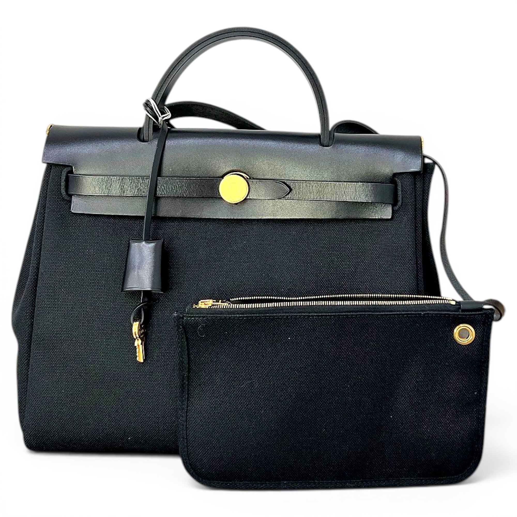 Herbag leather handbag