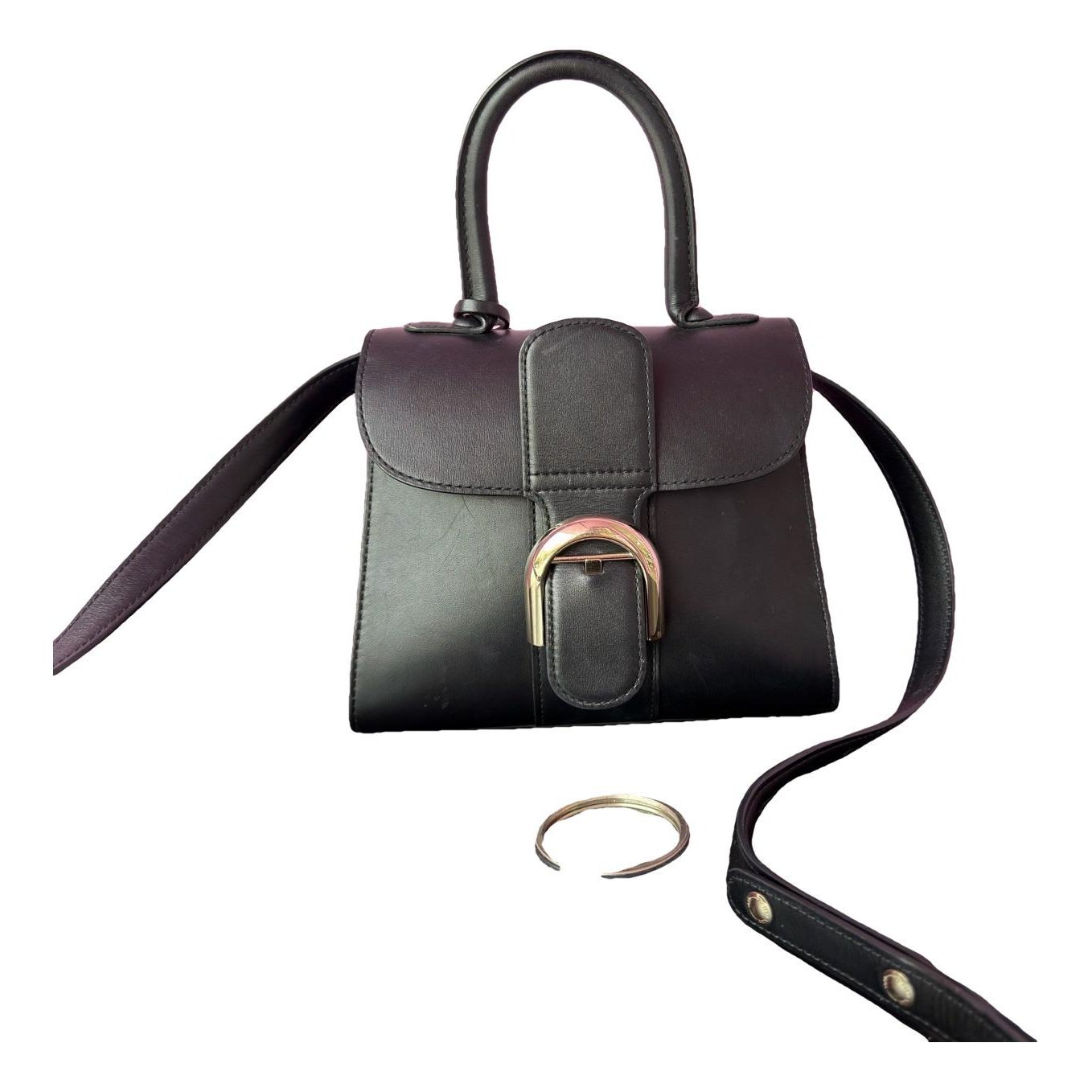 Brillant leather handbag