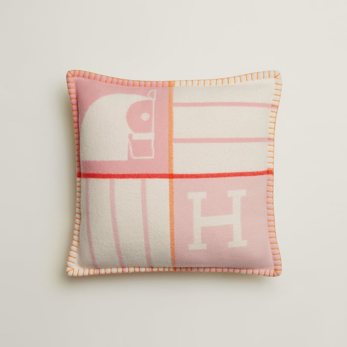 Rose Quartz Animaux Blocks Pillow
