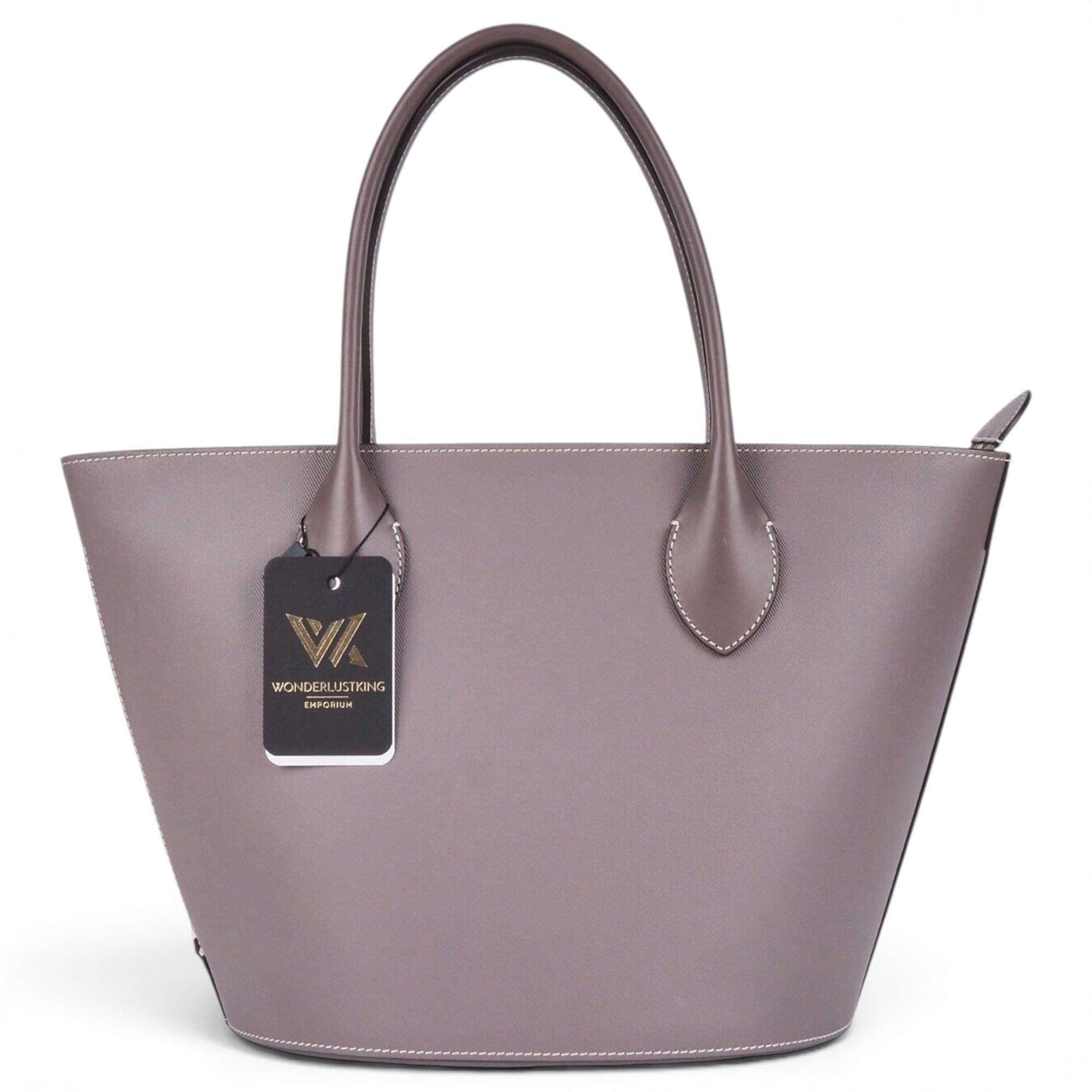 Leather tote