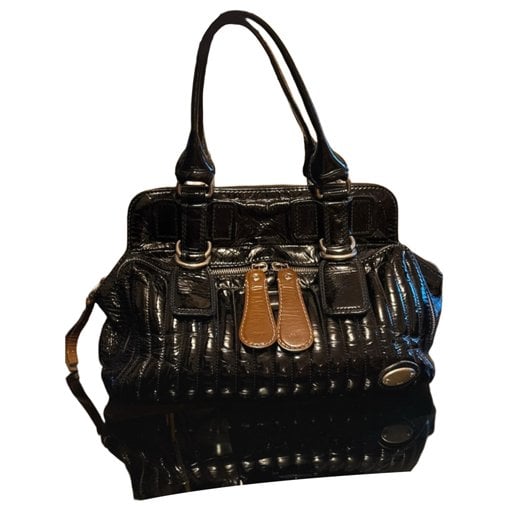 Bay leather handbag