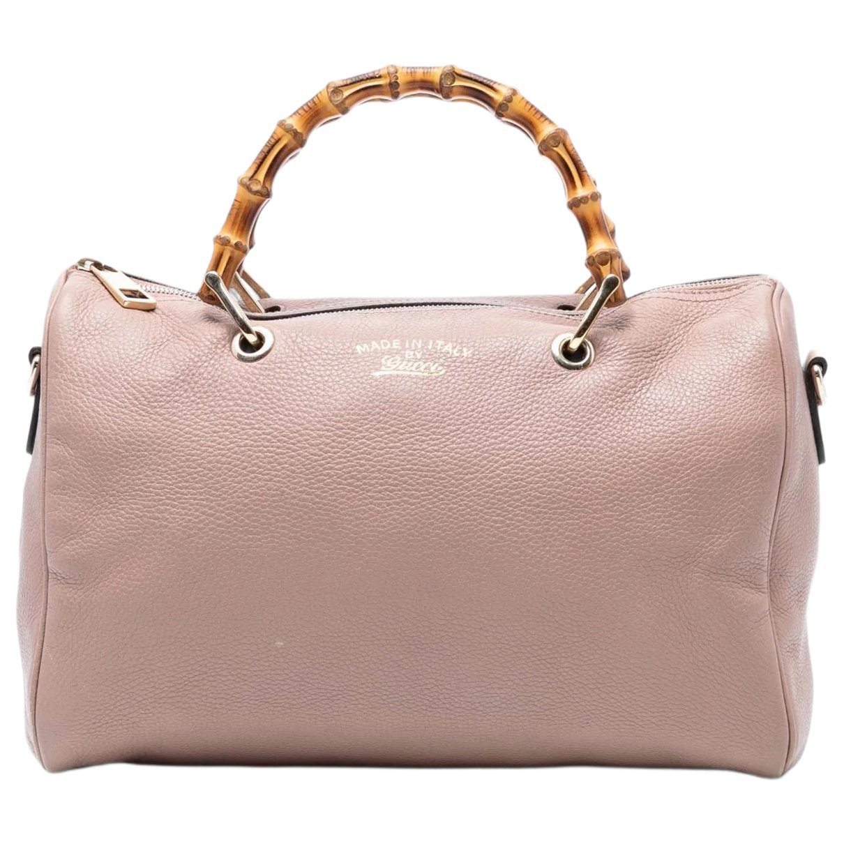 Bamboo leather tote