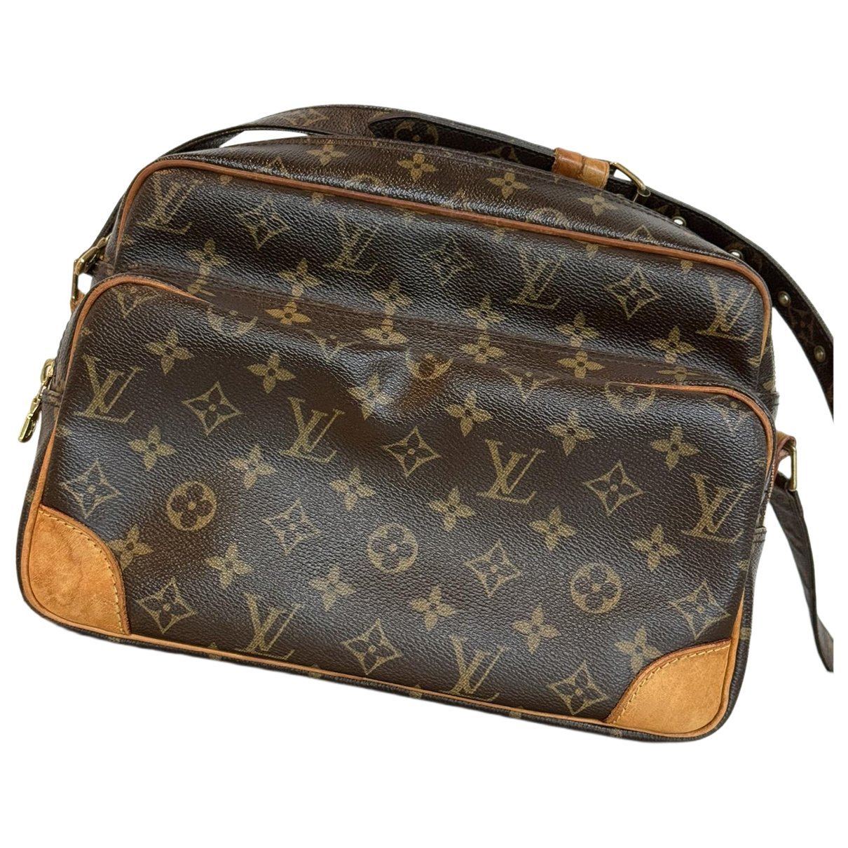 Nile leather crossbody bag