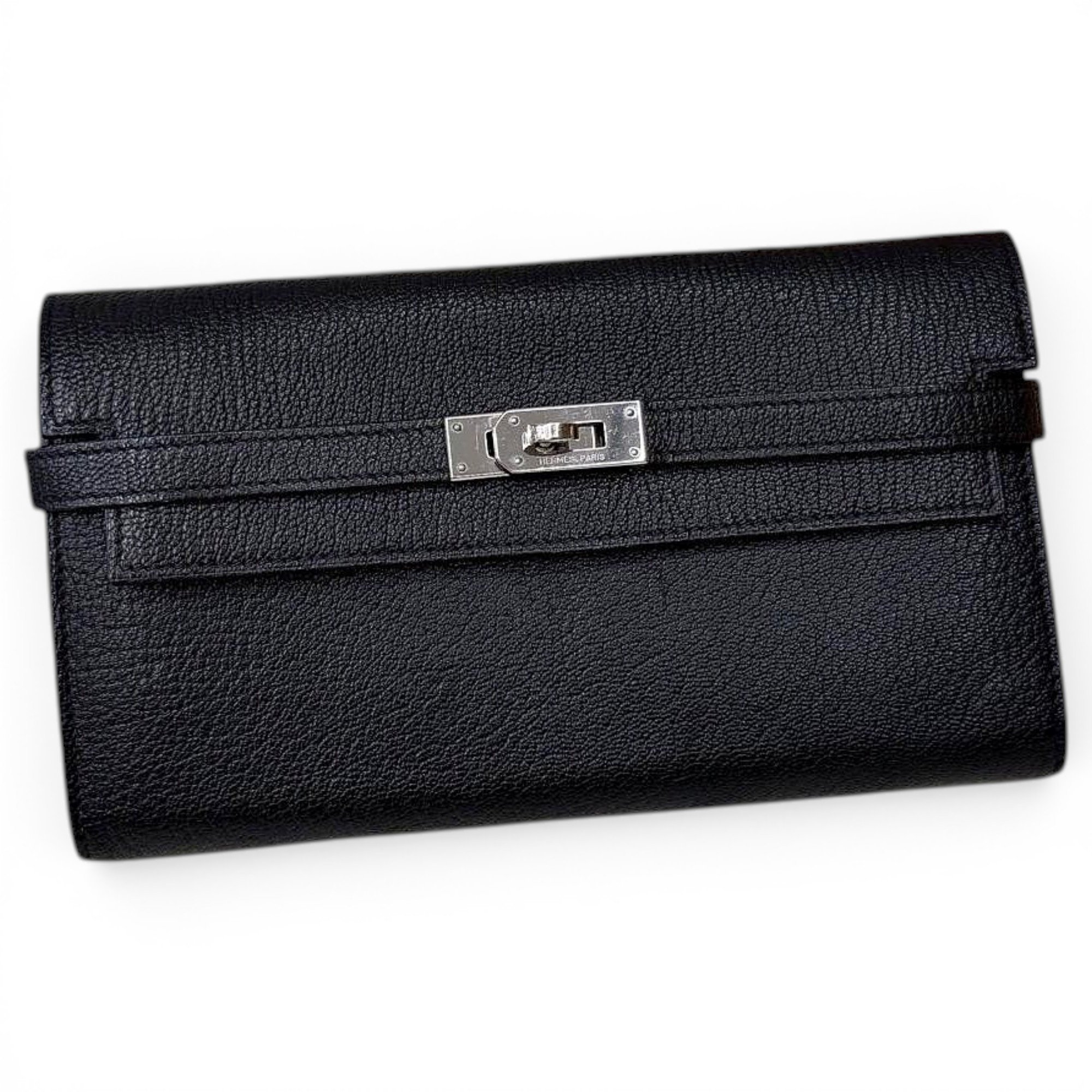 Kelly to go leather clutch bag