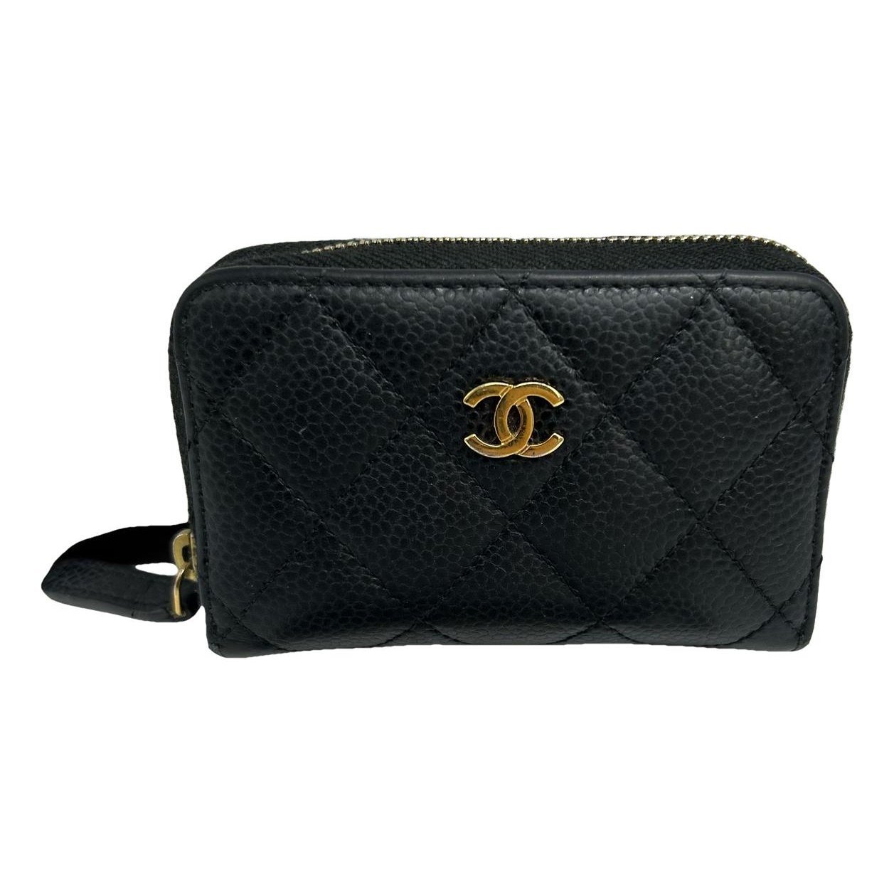 Wallet On Chain leather crossbody bag