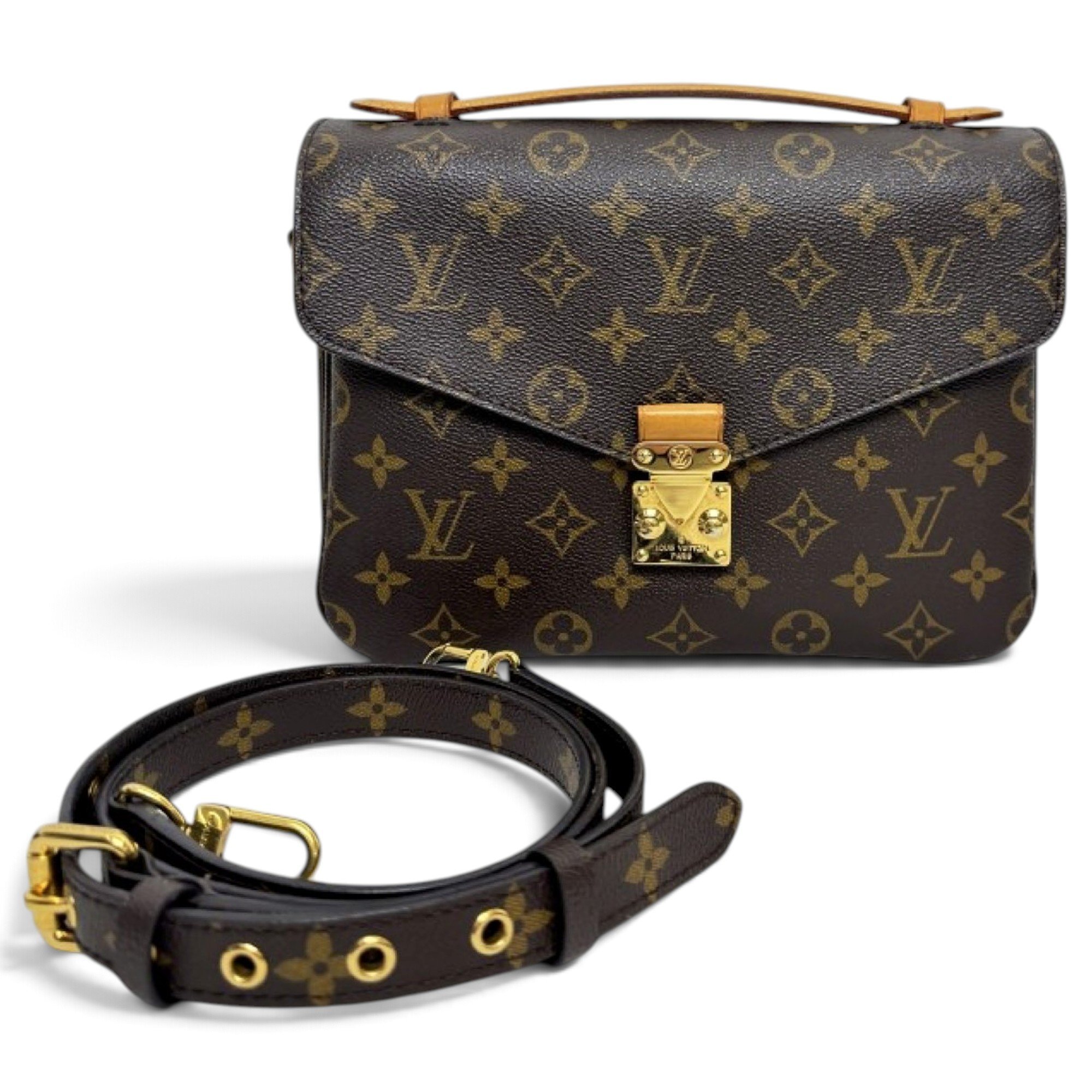 Metis leather crossbody bag