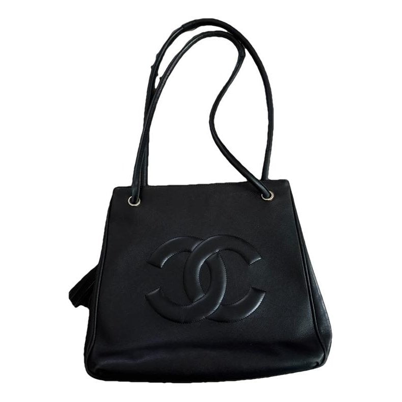 Executive leather tote