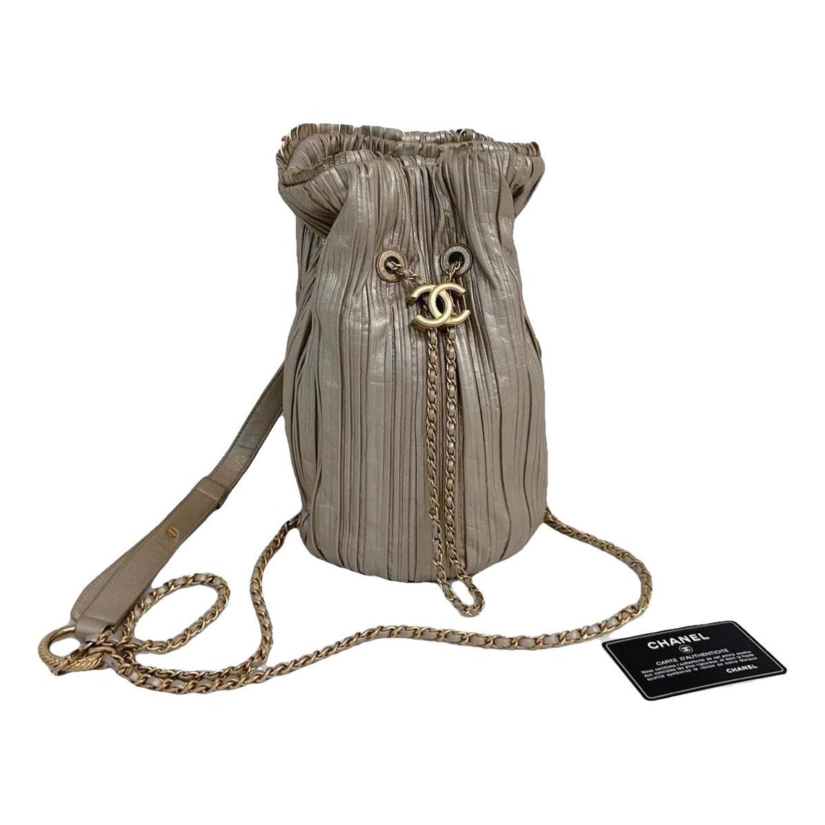 Leather mini bag