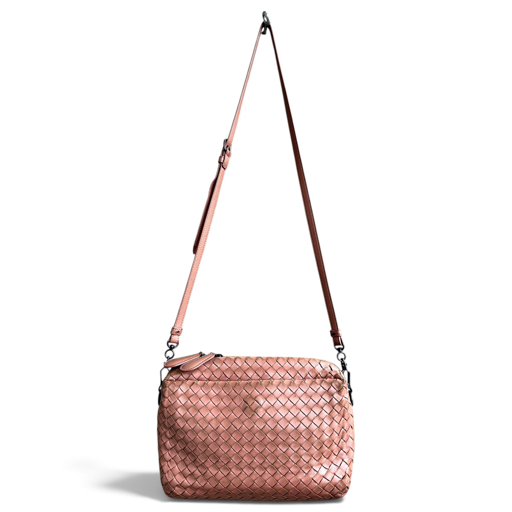 Leather crossbody bag