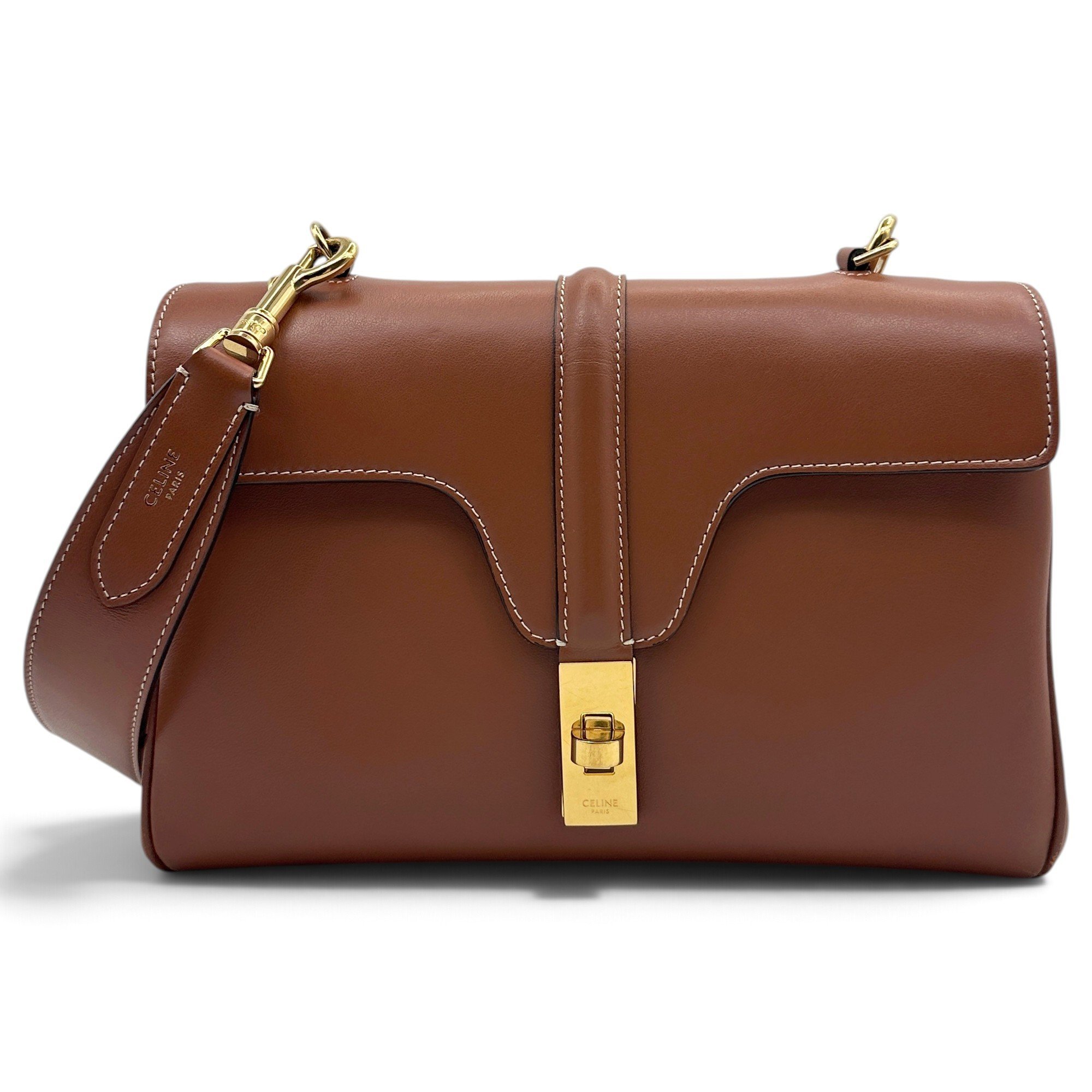 Sac 16 leather handbag