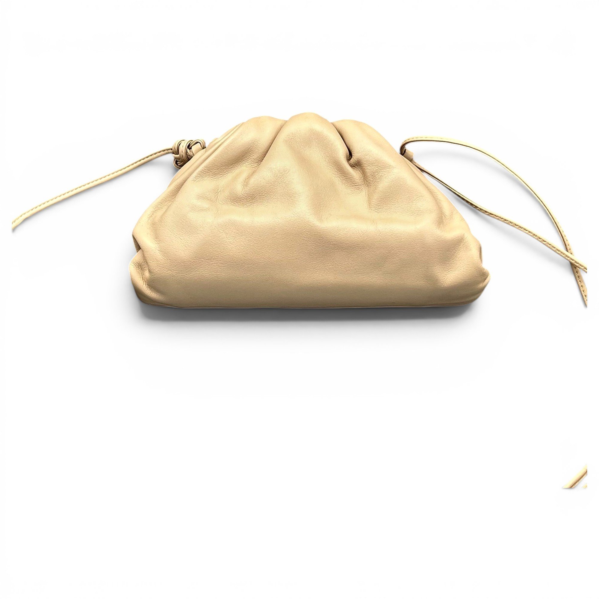 Pouch leather handbag