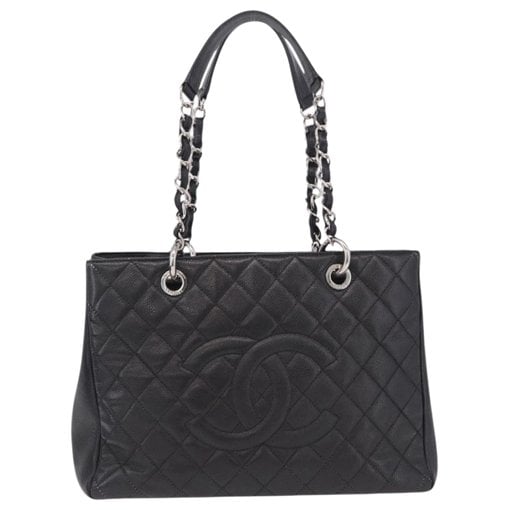 Grand shopping leather tote