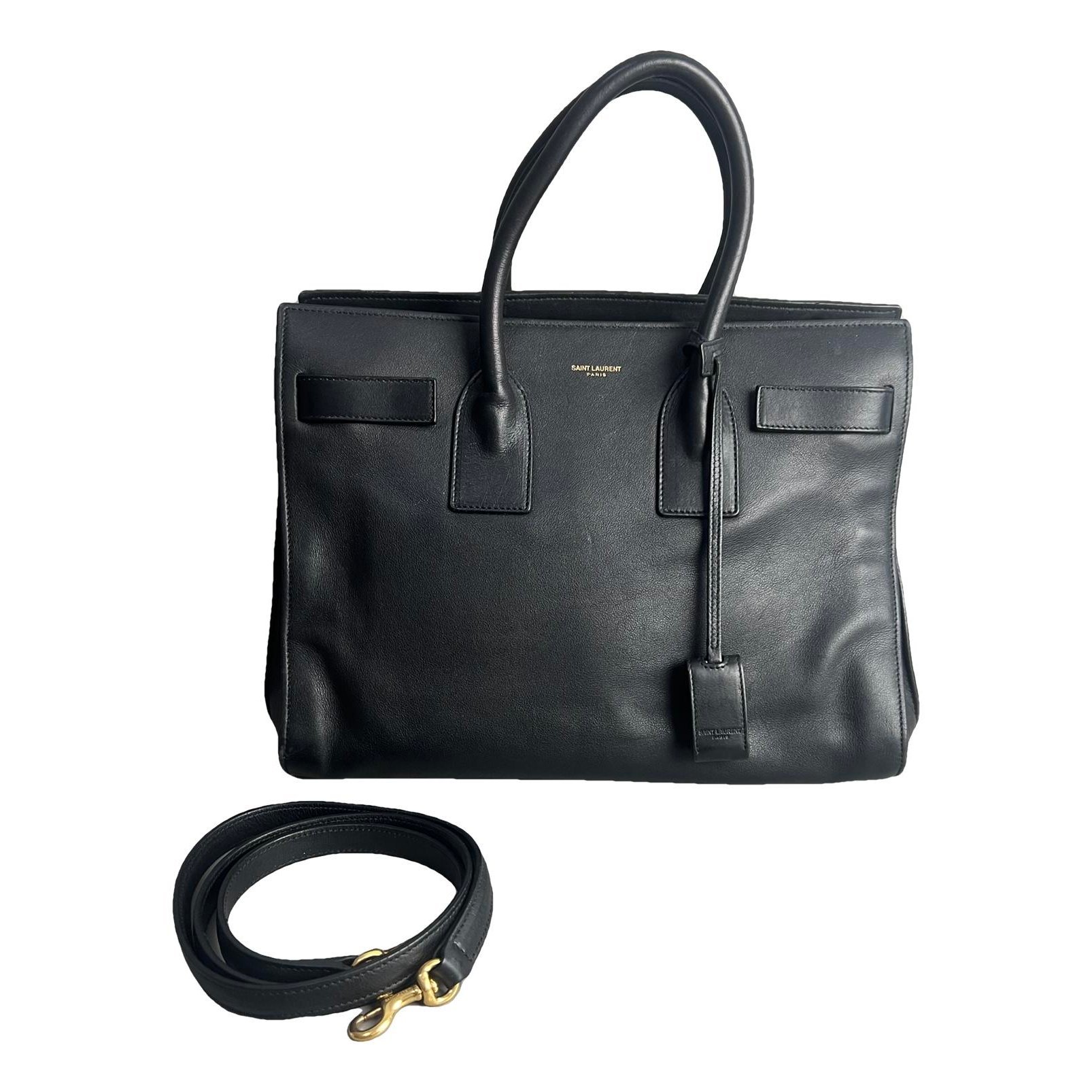 Sac de Jour leather tote