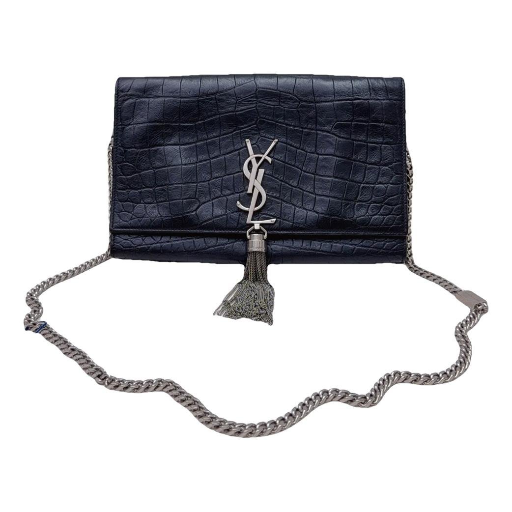 Pompom Kate leather handbag