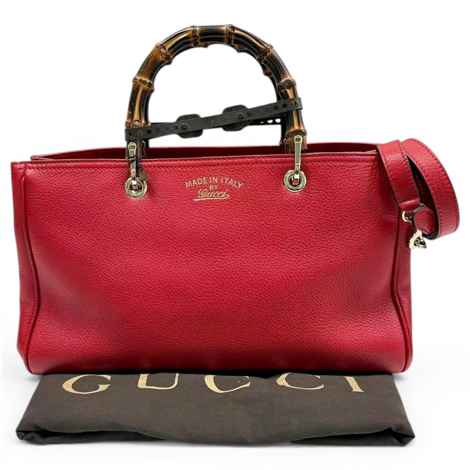 Diana Bamboo leather tote