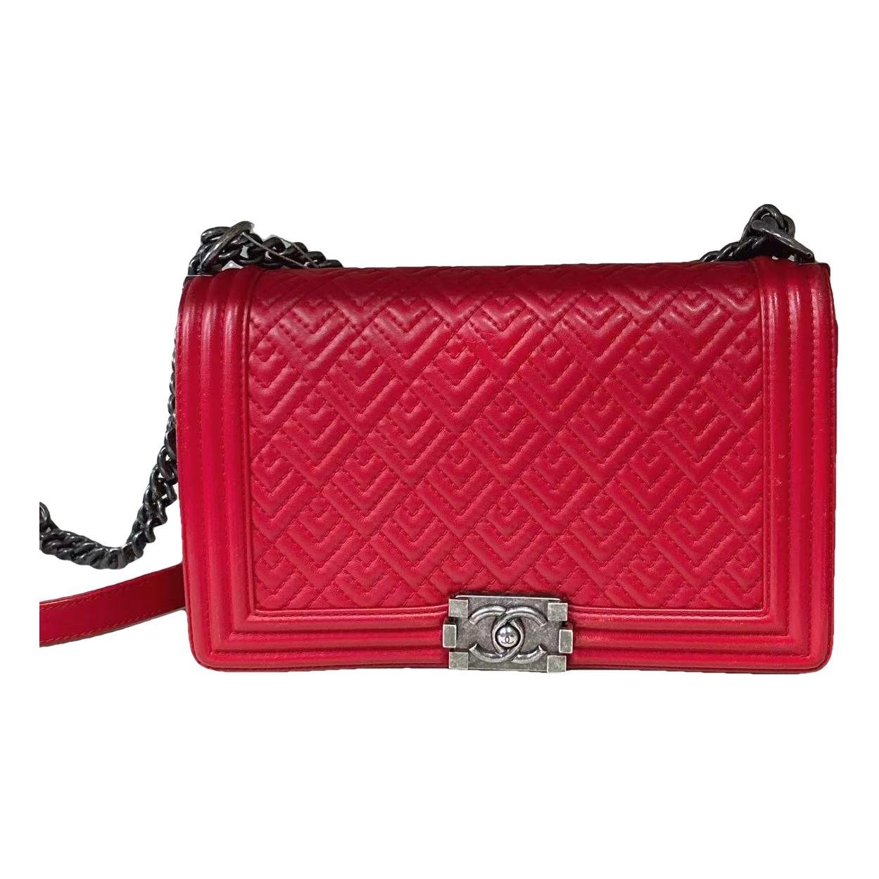 Boy leather crossbody bag