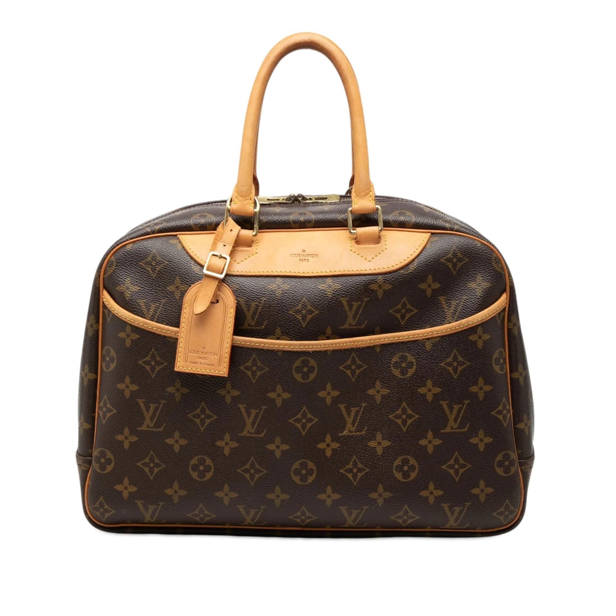 Deauville leather handbag
