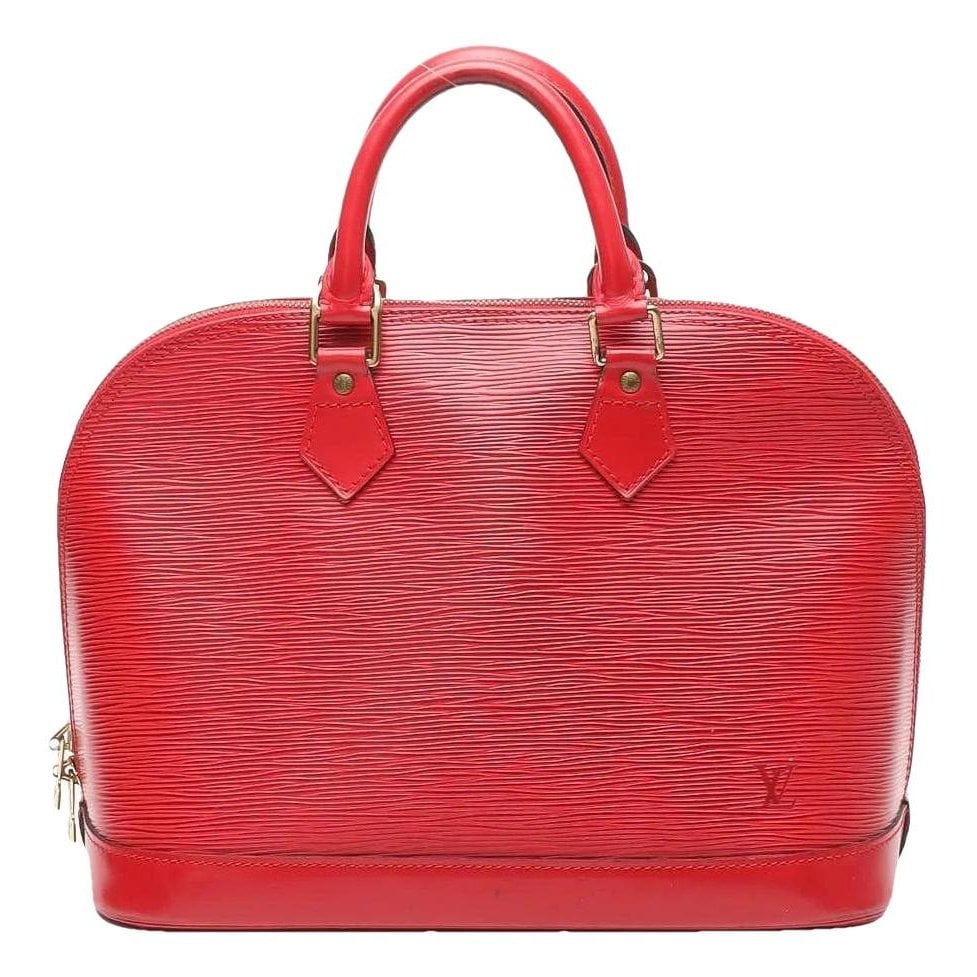 Alma leather handbag