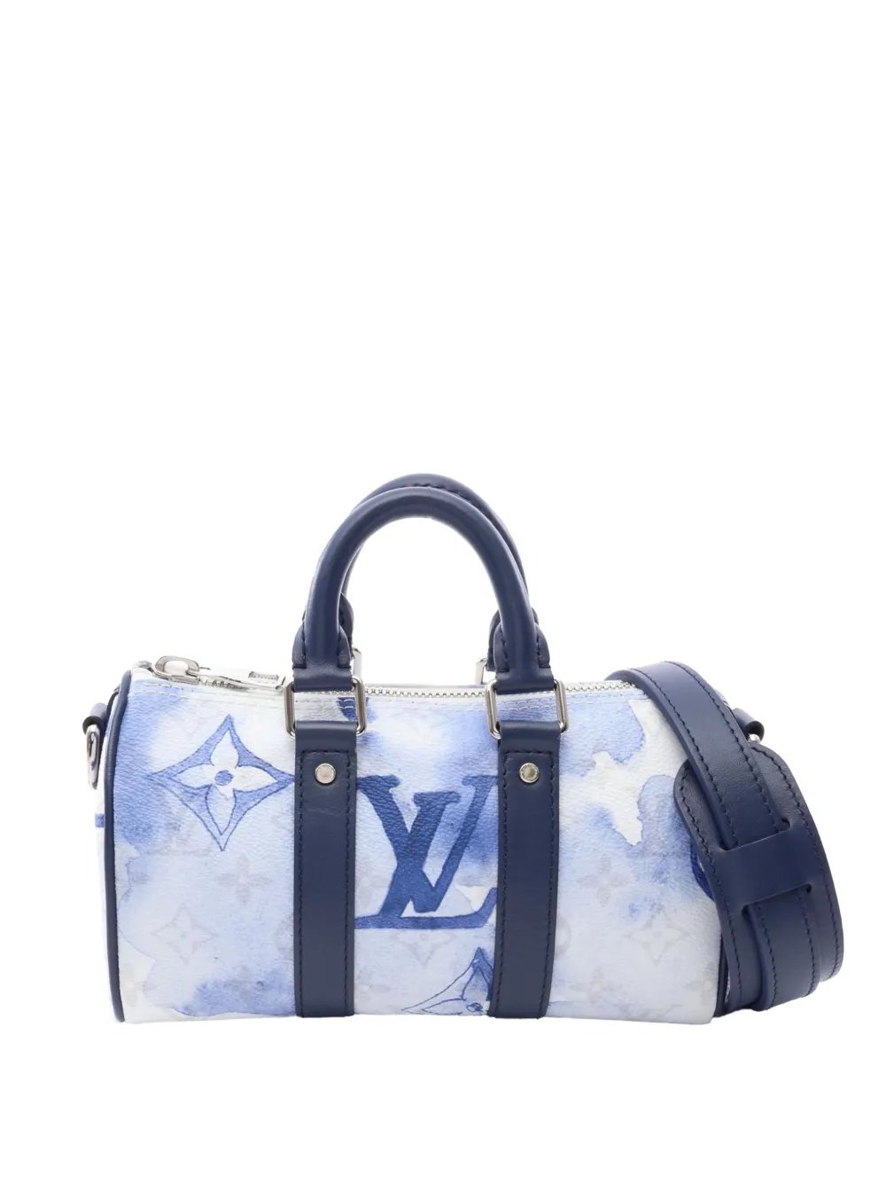 2021 Monogram Watercolor Keepall Bandouliere XS satchel