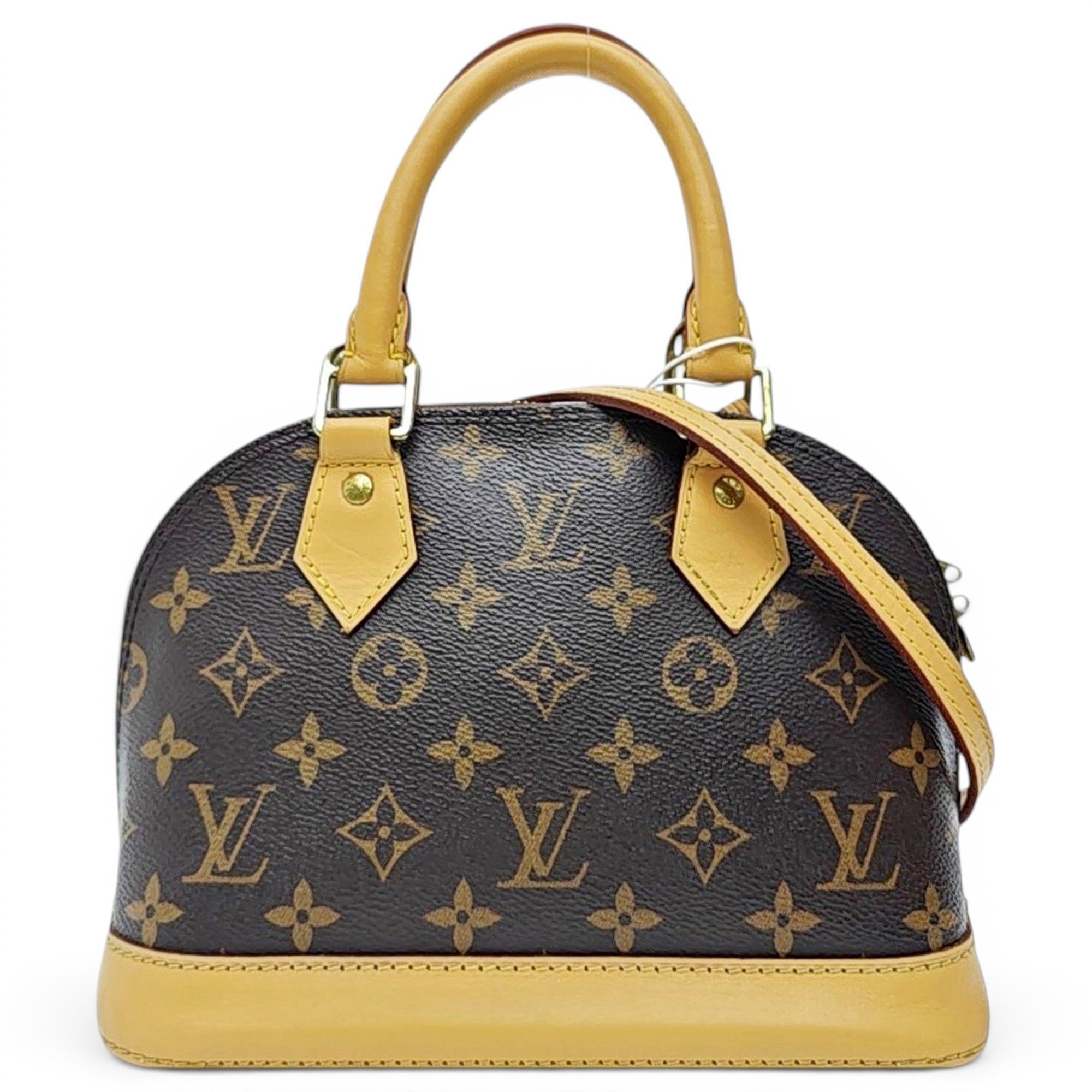 Alma leather handbag