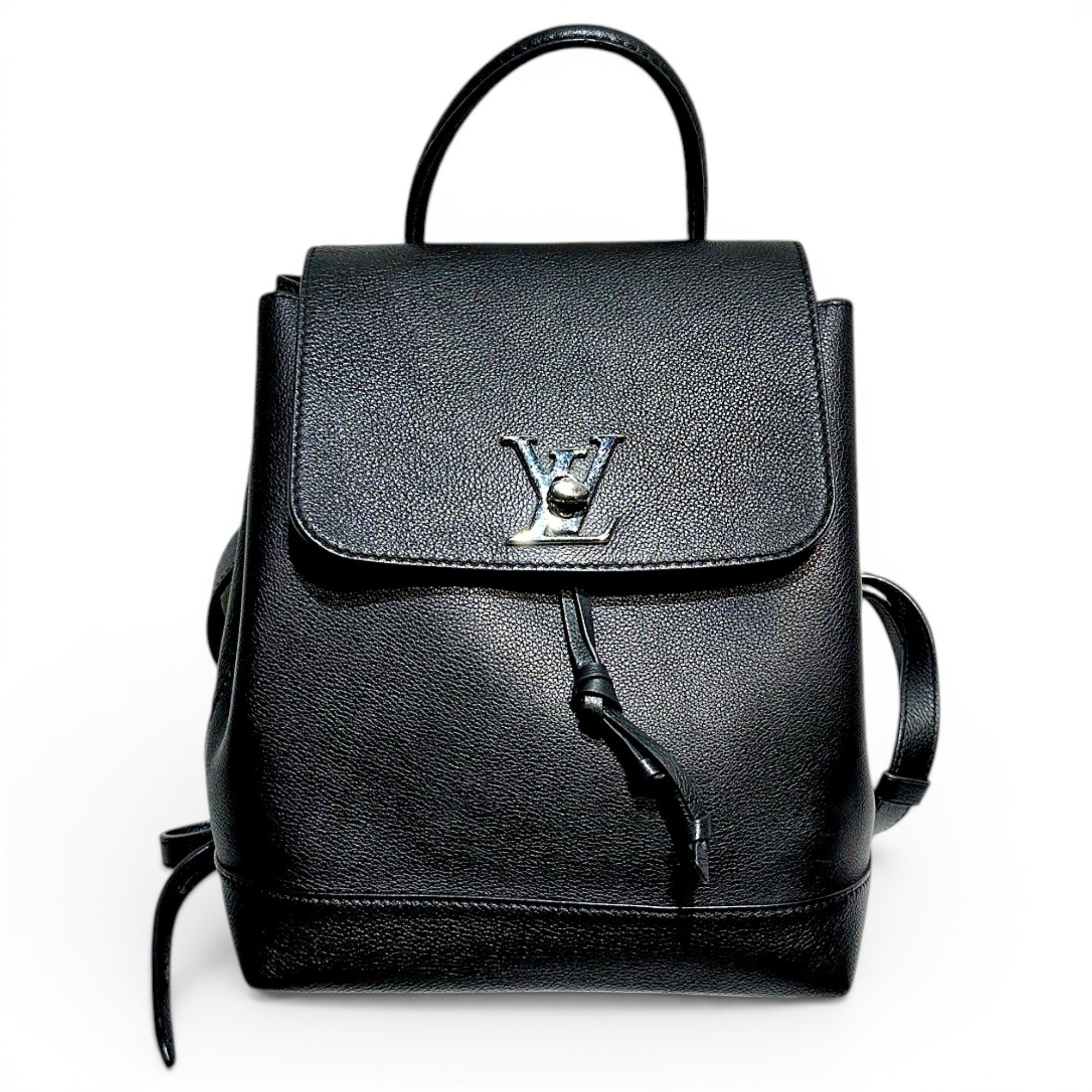 Leather backpack