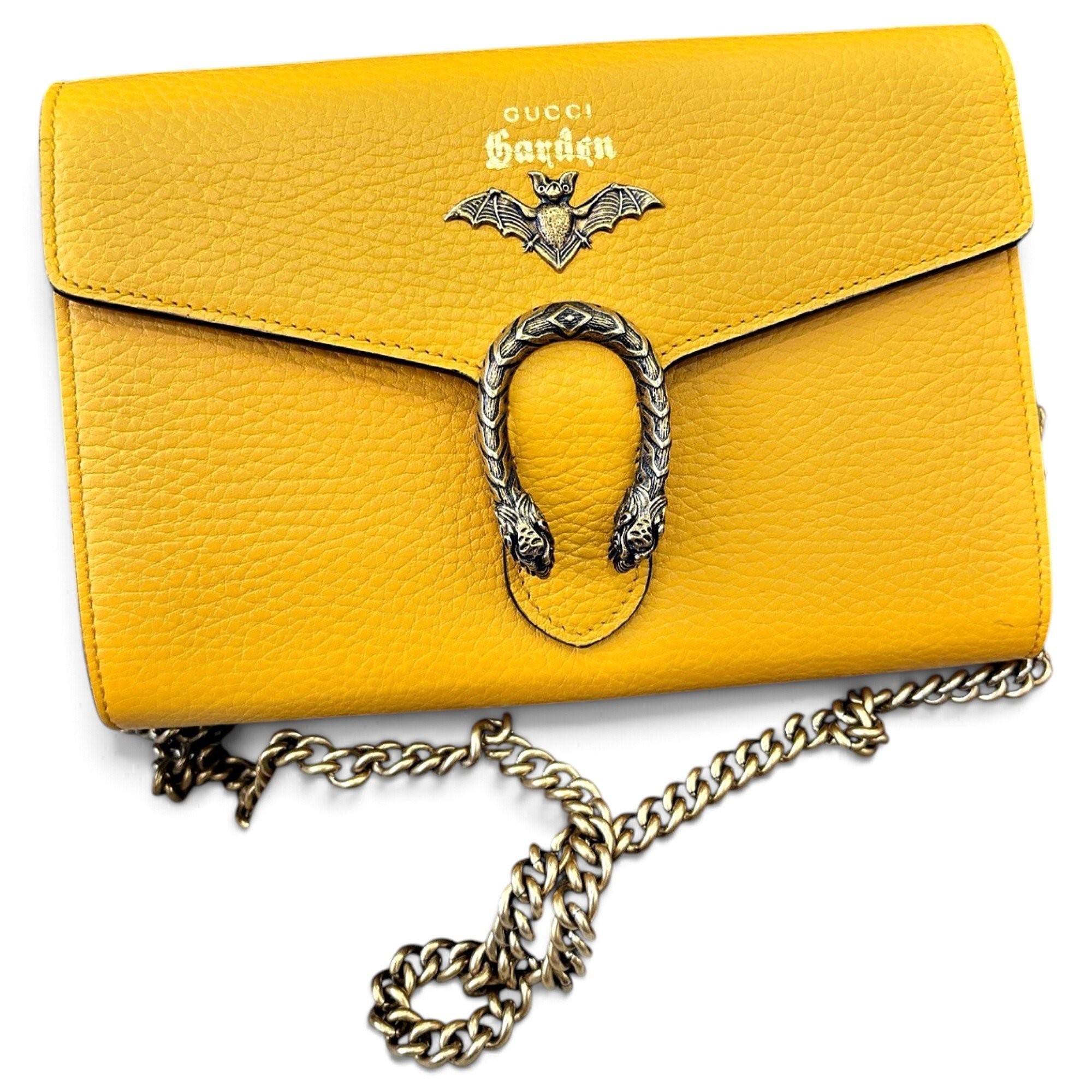 Dionysus Chain Wallet leather handbag