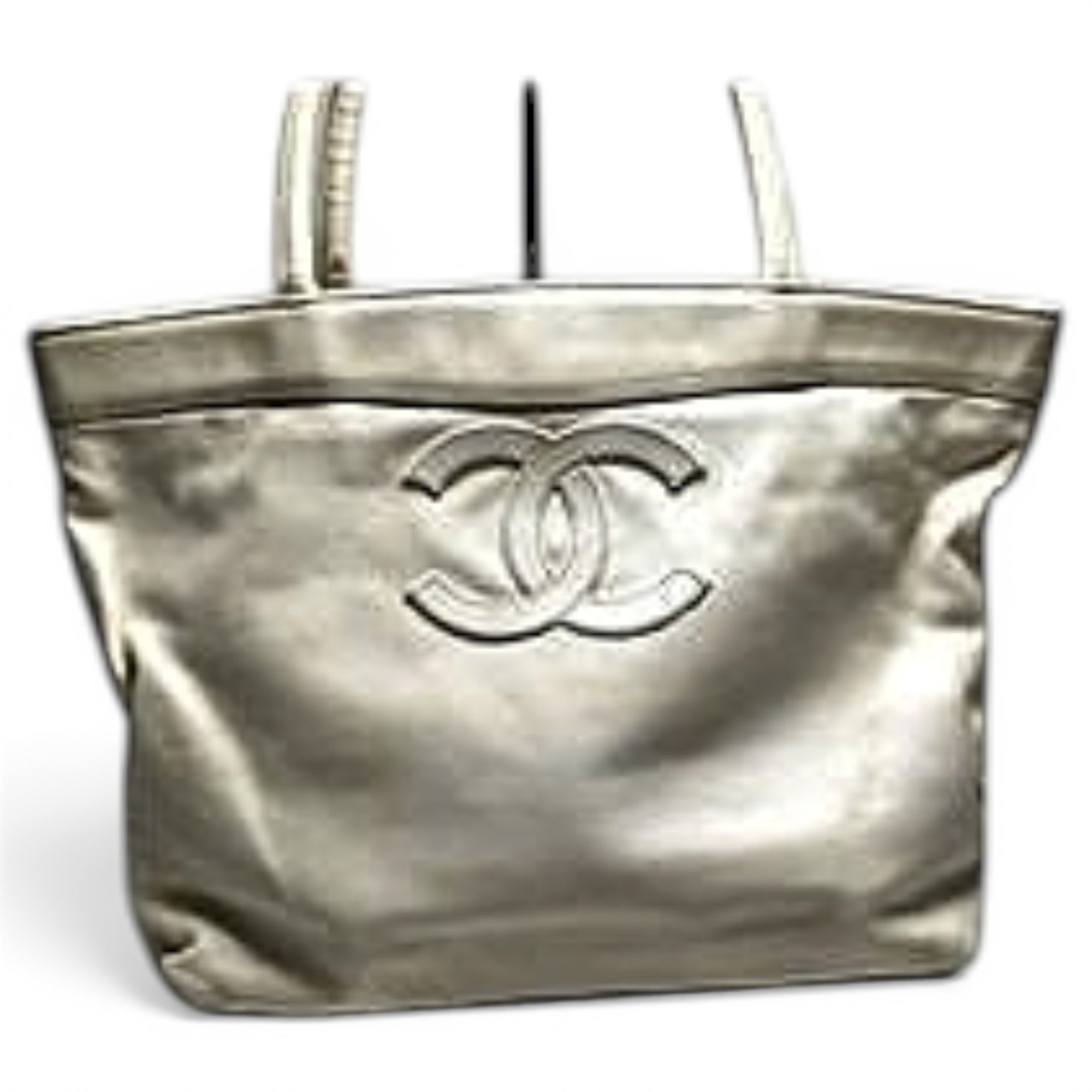 Leather tote