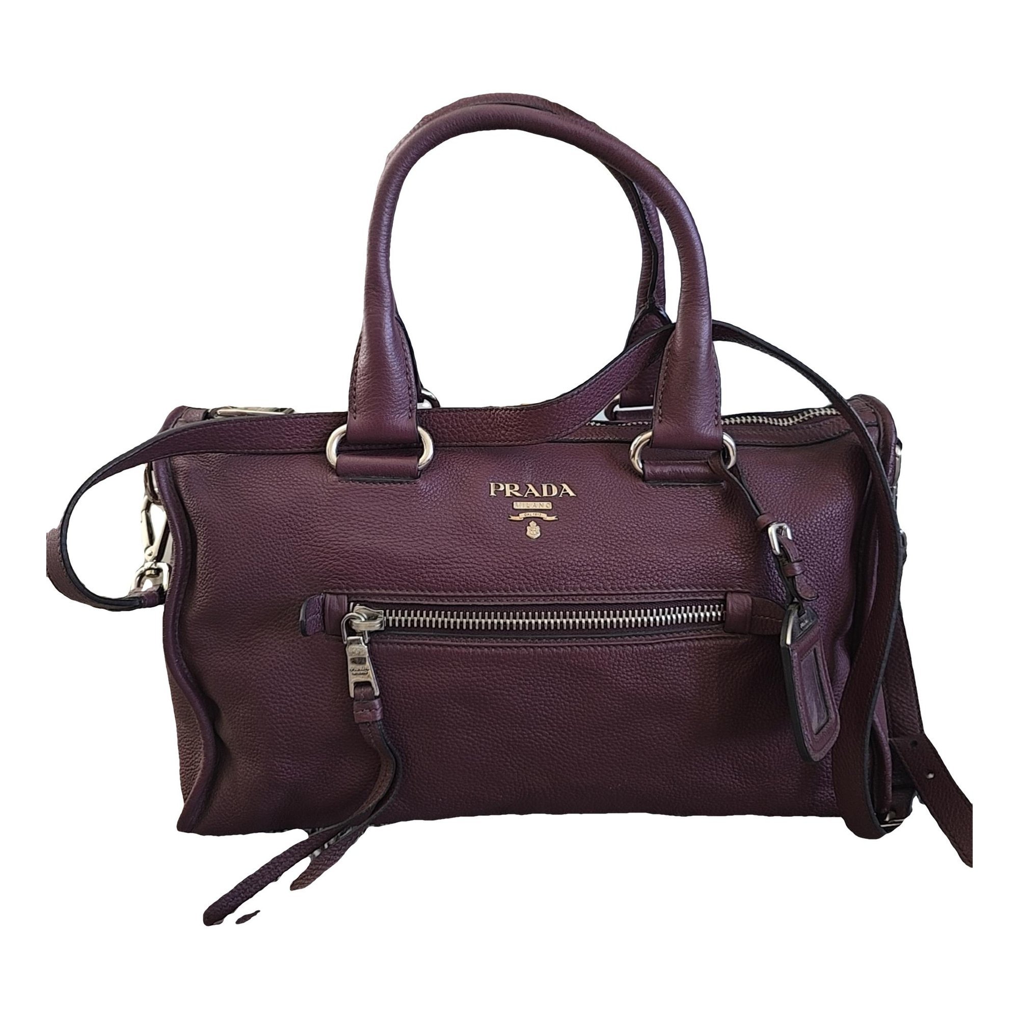 Leather tote