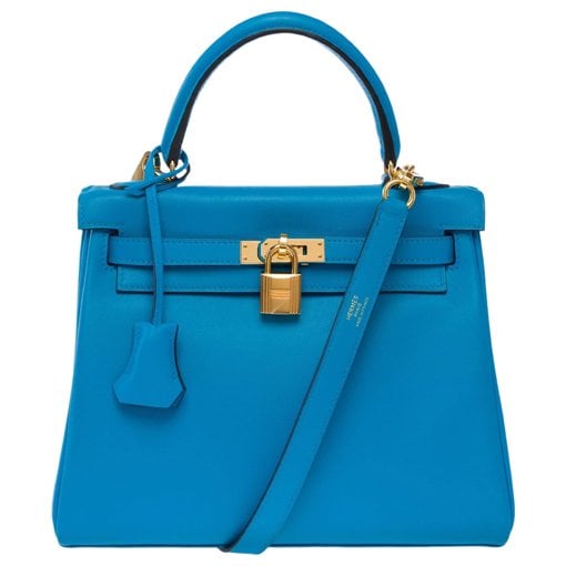 Kelly 25 leather handbag