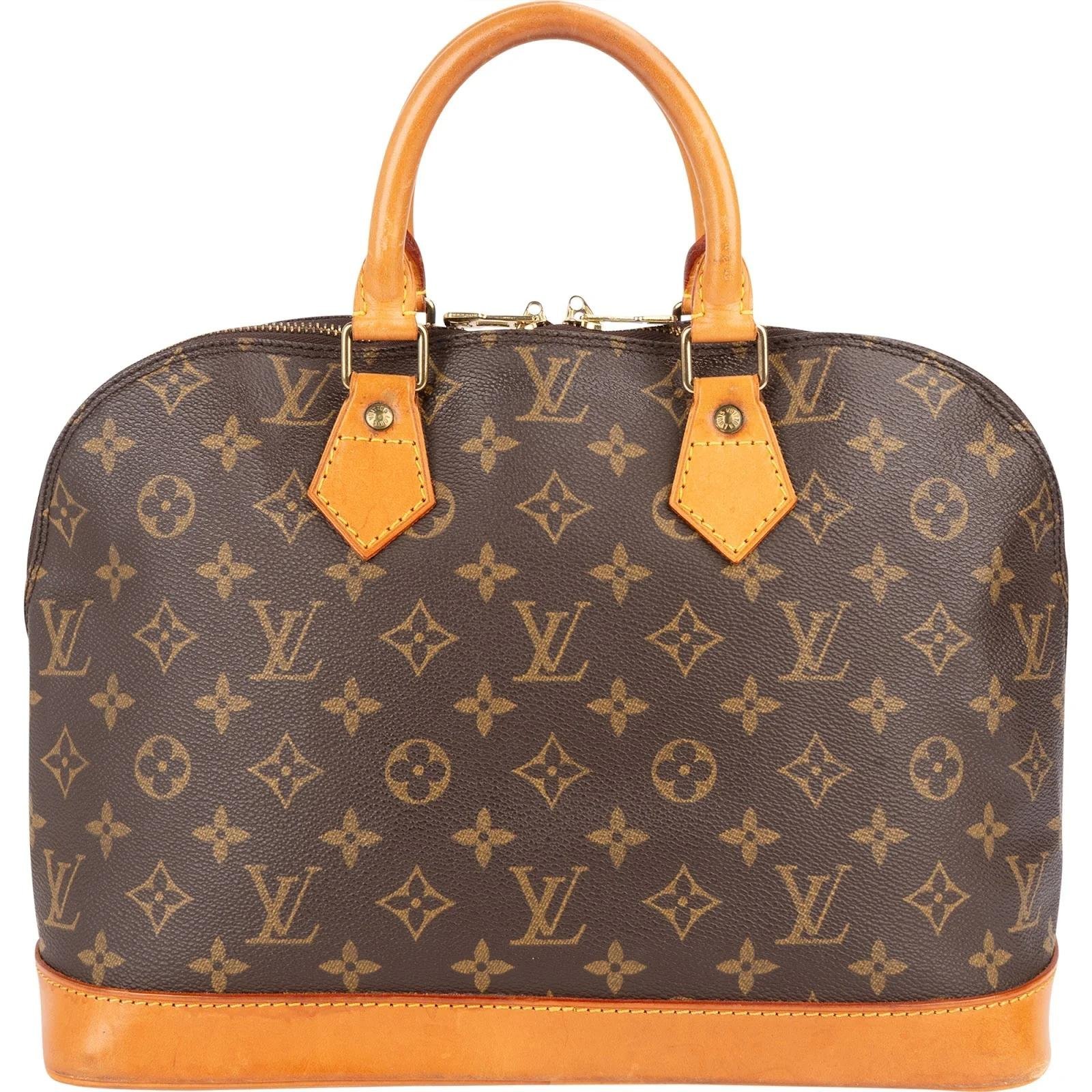Alma leather handbag