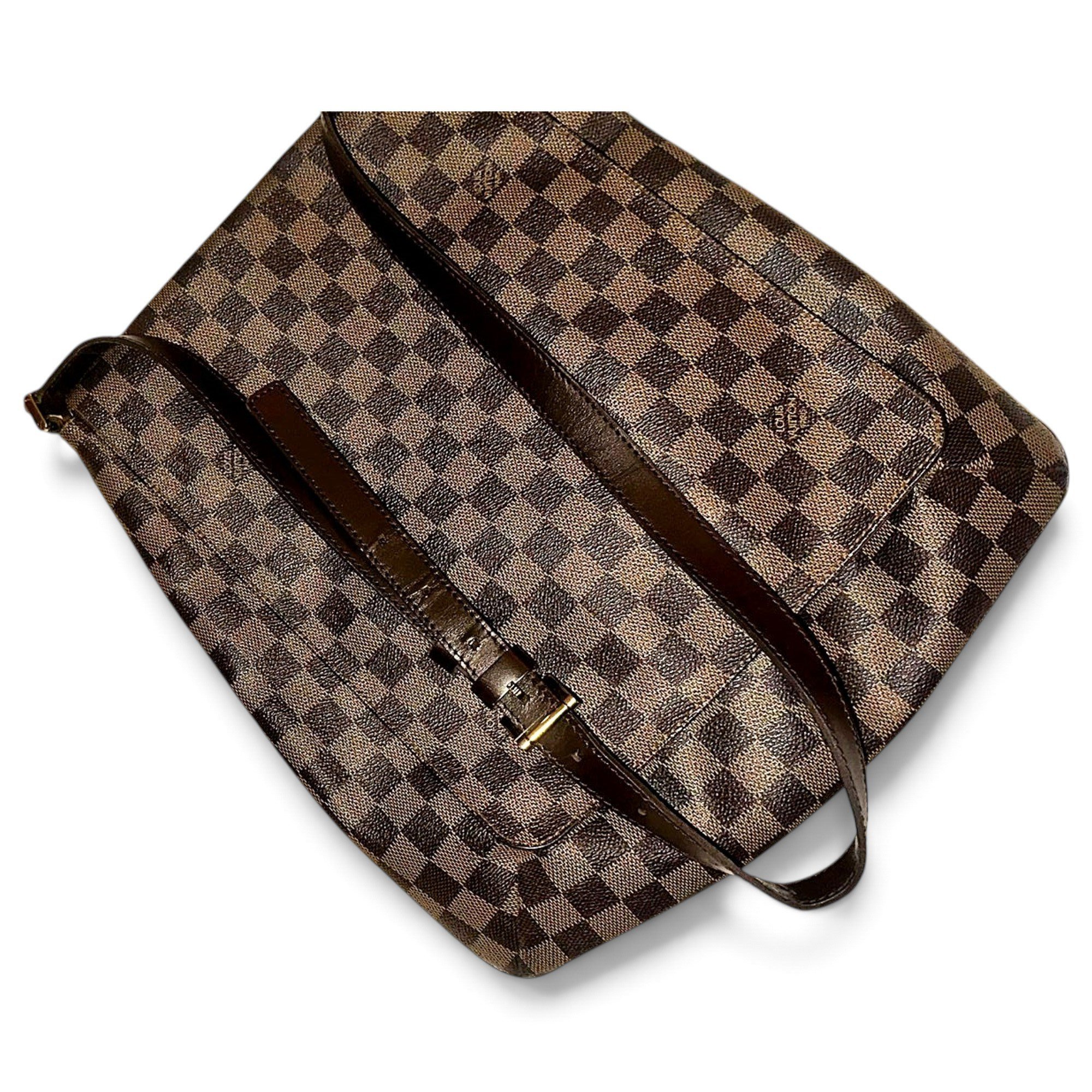 Musette leather crossbody bag
