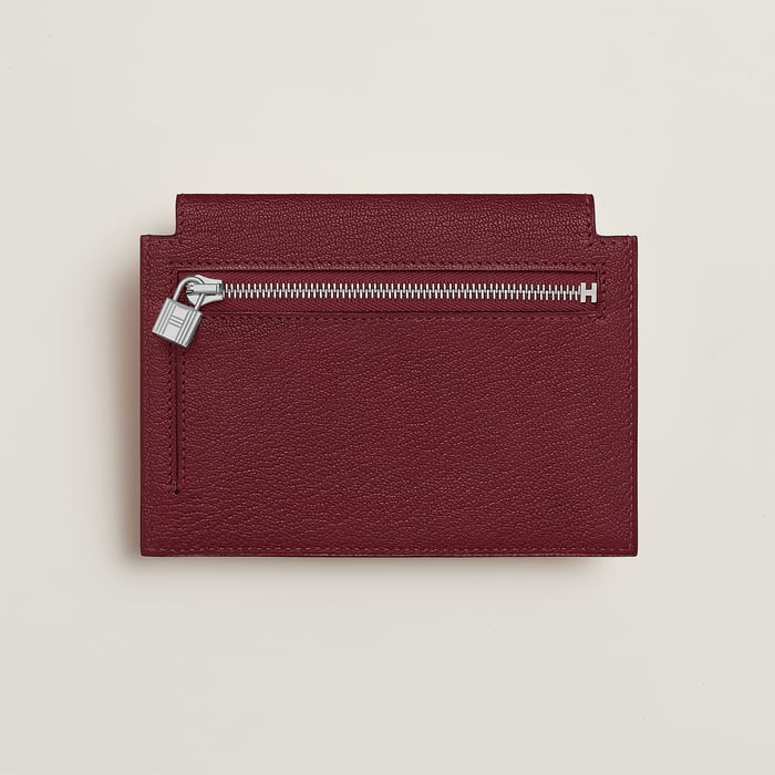 Rouge H Kelly Pocket Compact Wallet