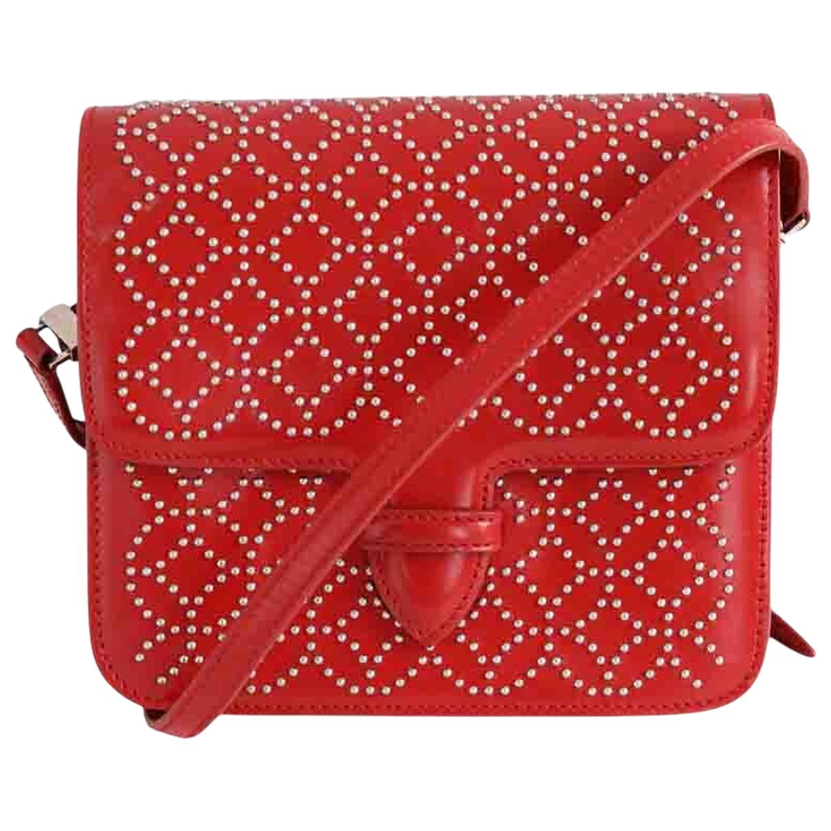 Alaia Leather crossbody bag