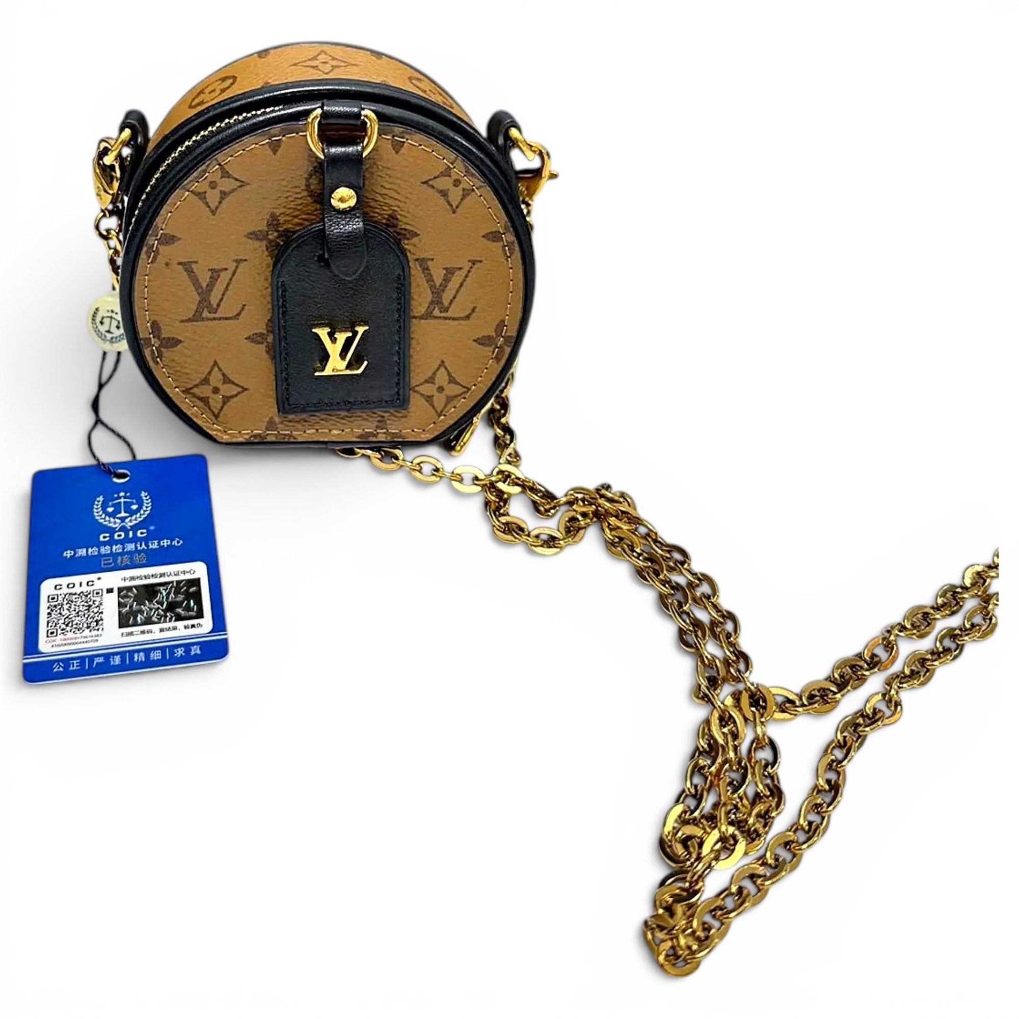 Louis Vuitton Boîte chapeau souple vinyl handbag
