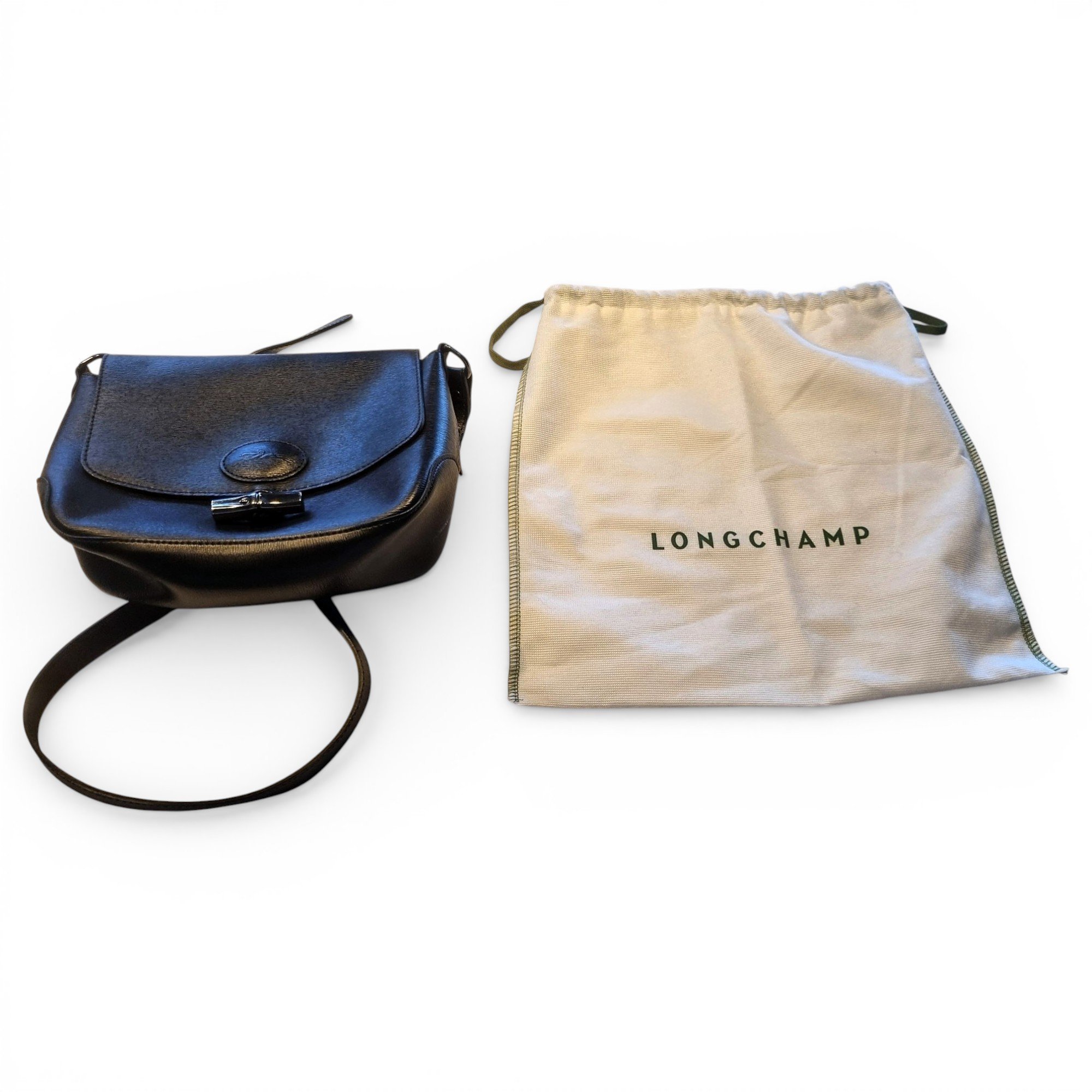 Roseau leather crossbody bag