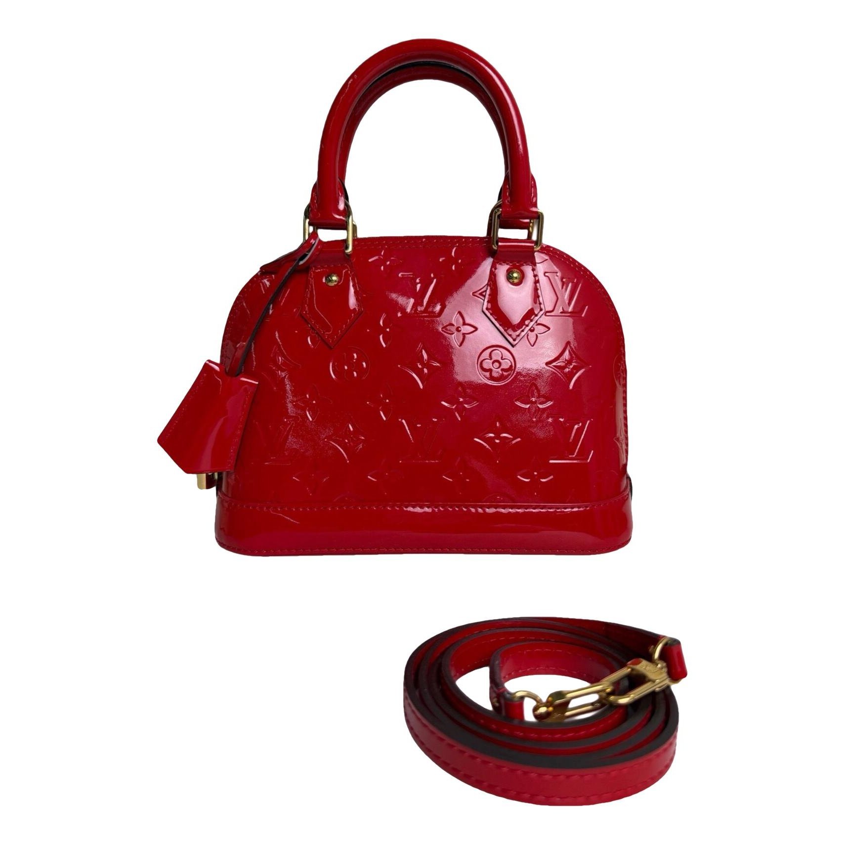 Alma BB patent leather handbag