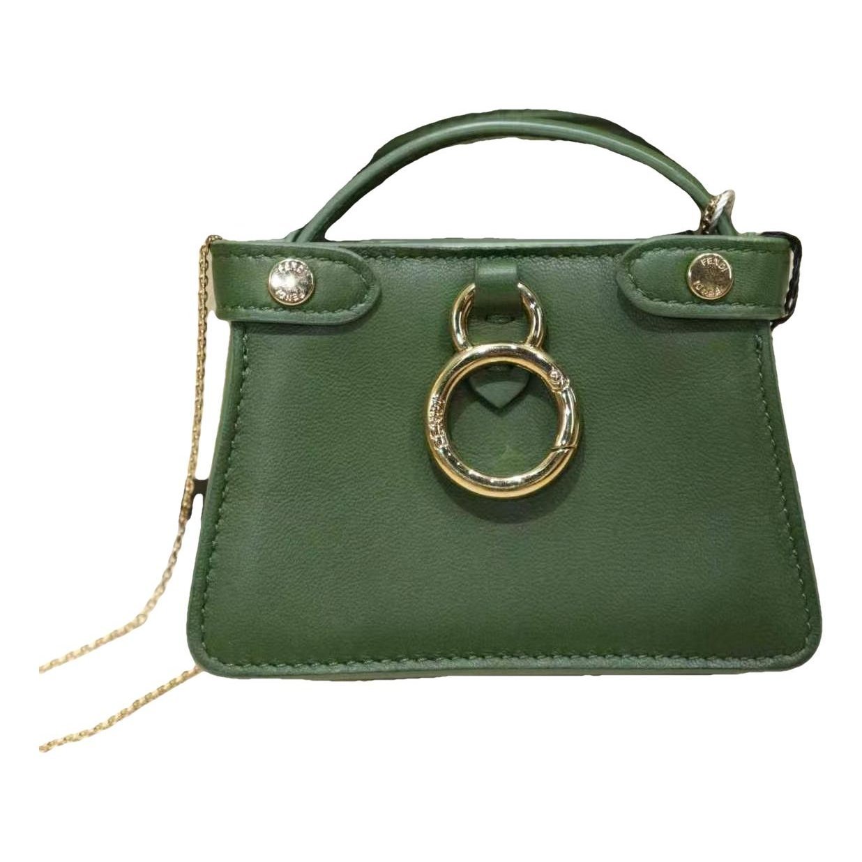 Peekaboo mini pocket leather mini bag
