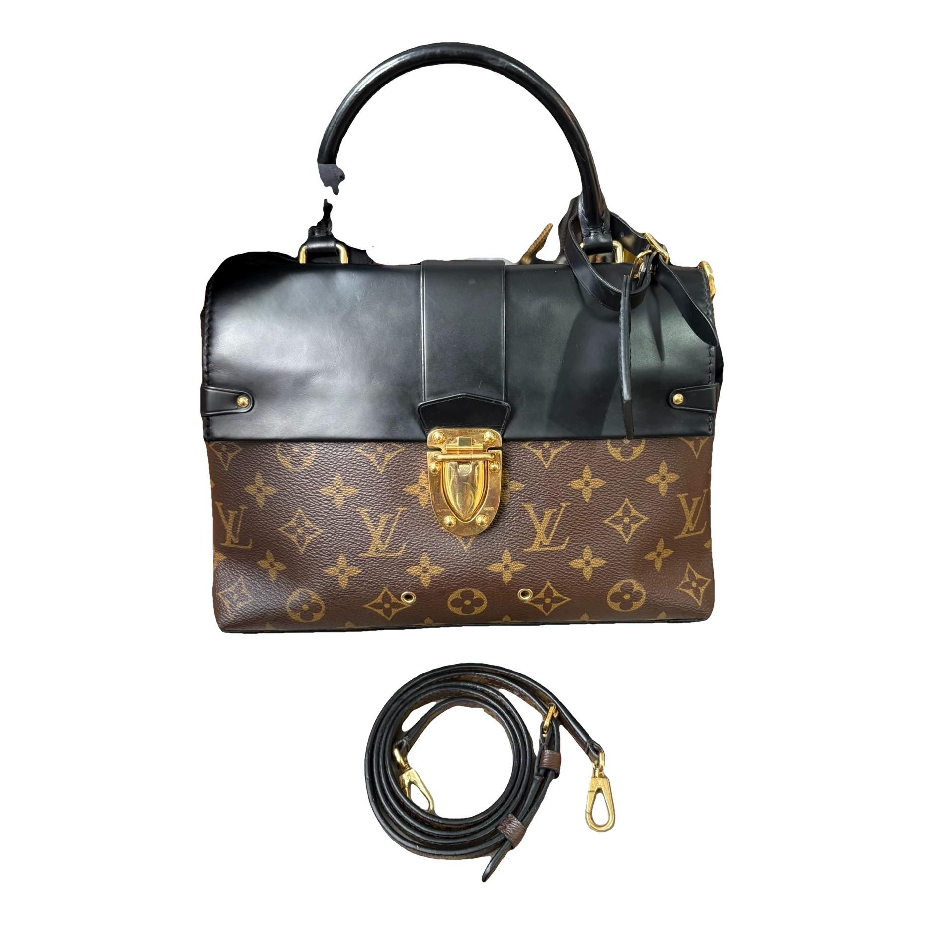 Locky BB leather handbag