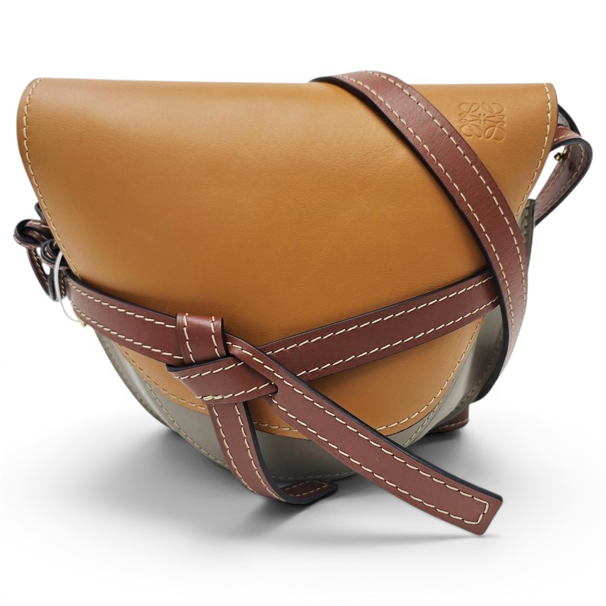 Gate leather handbag