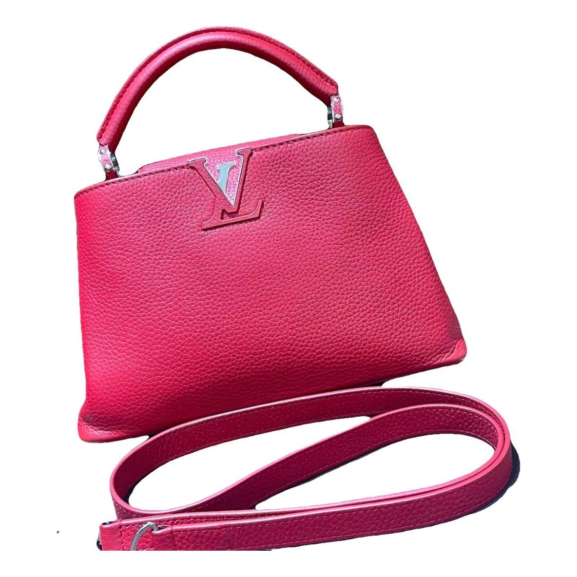 Capucines leather handbag