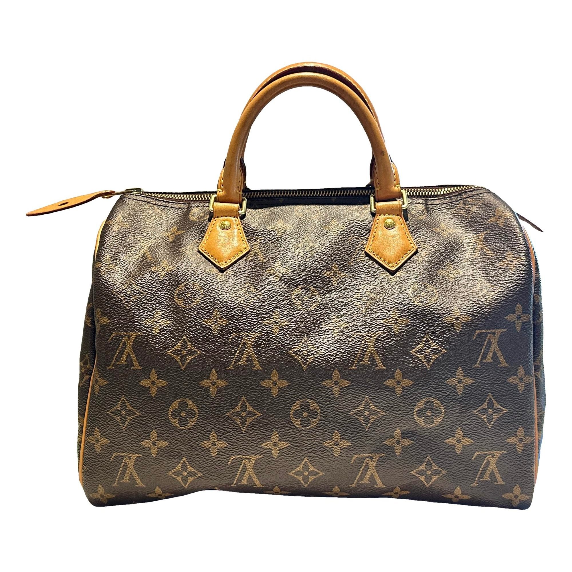 Speedy Bandoulière leather handbag